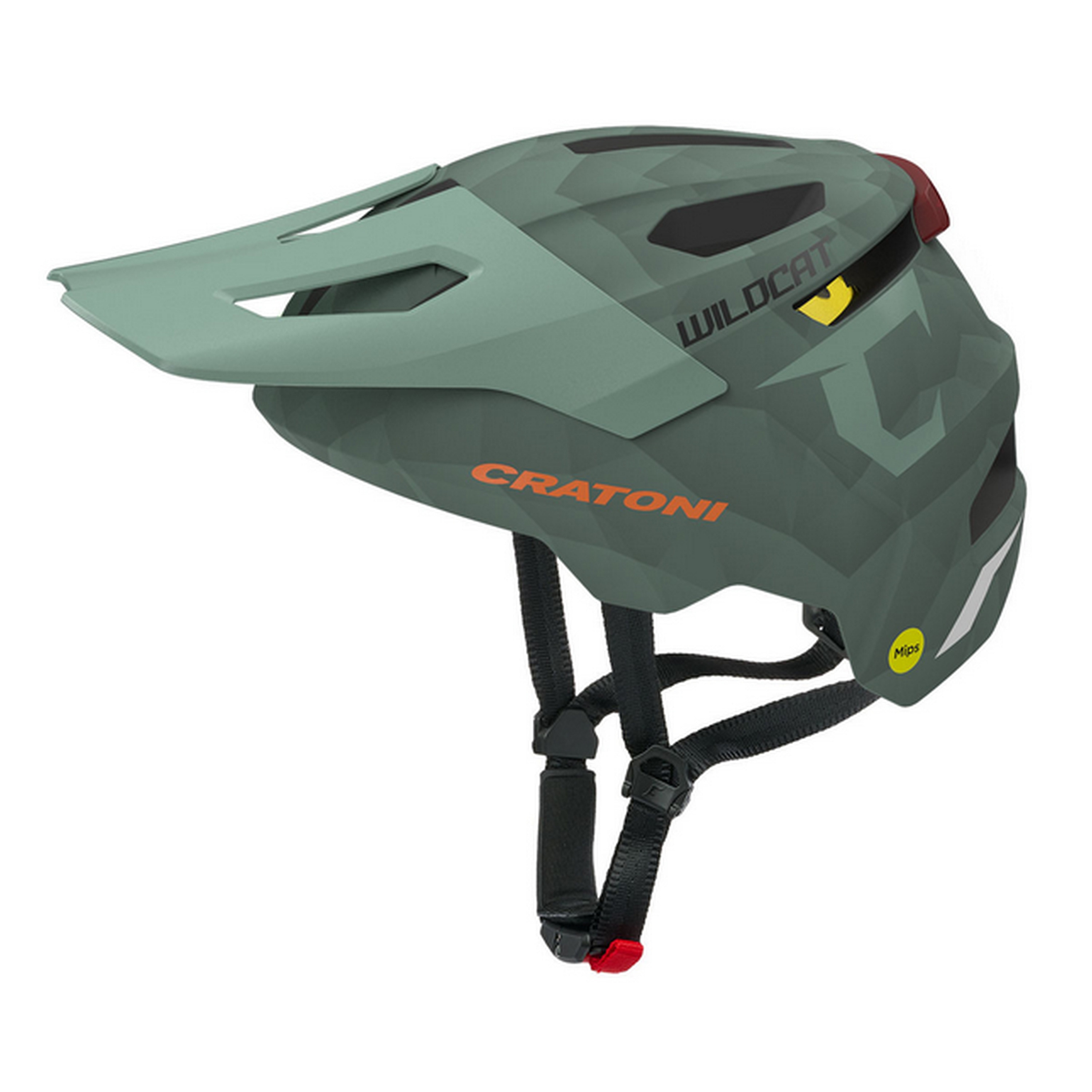 CRATONI Kinder-/Jugendhelm  "WildCat MIPS", salbeigr&uuml;n - Bild 1