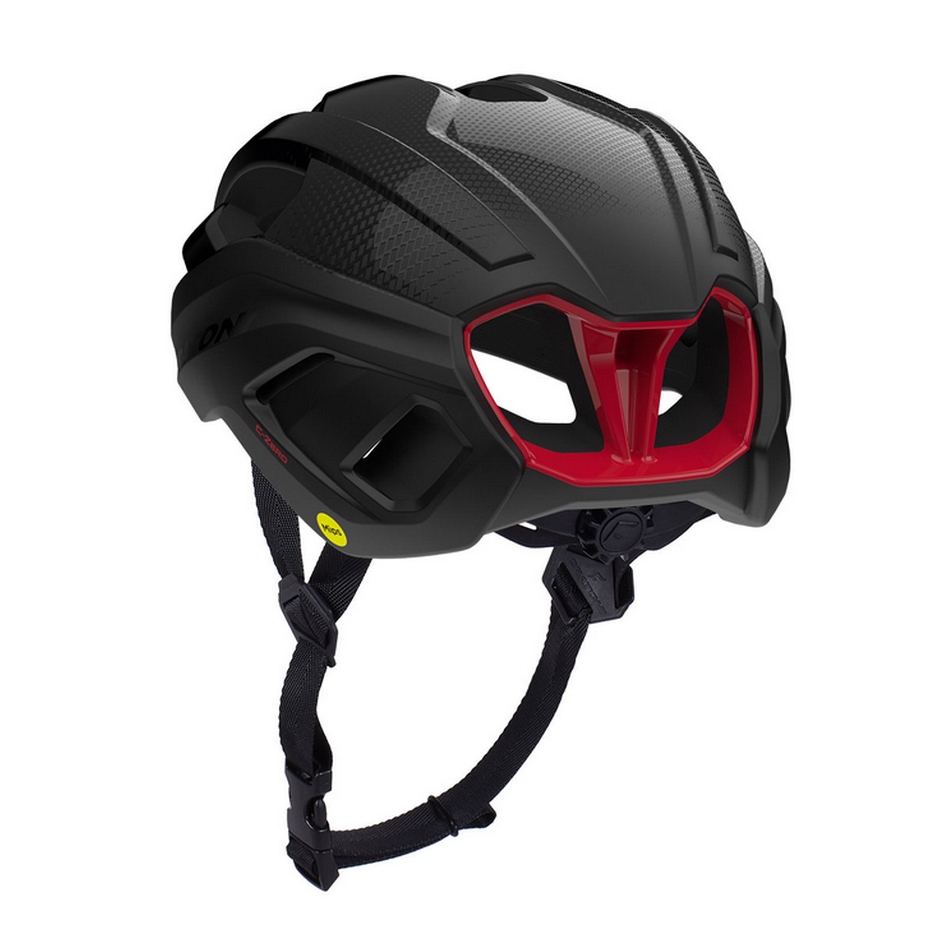 CRATONI Rennrad-  Fahrradhelm C-Zero MIPS, black-red - Bild 1