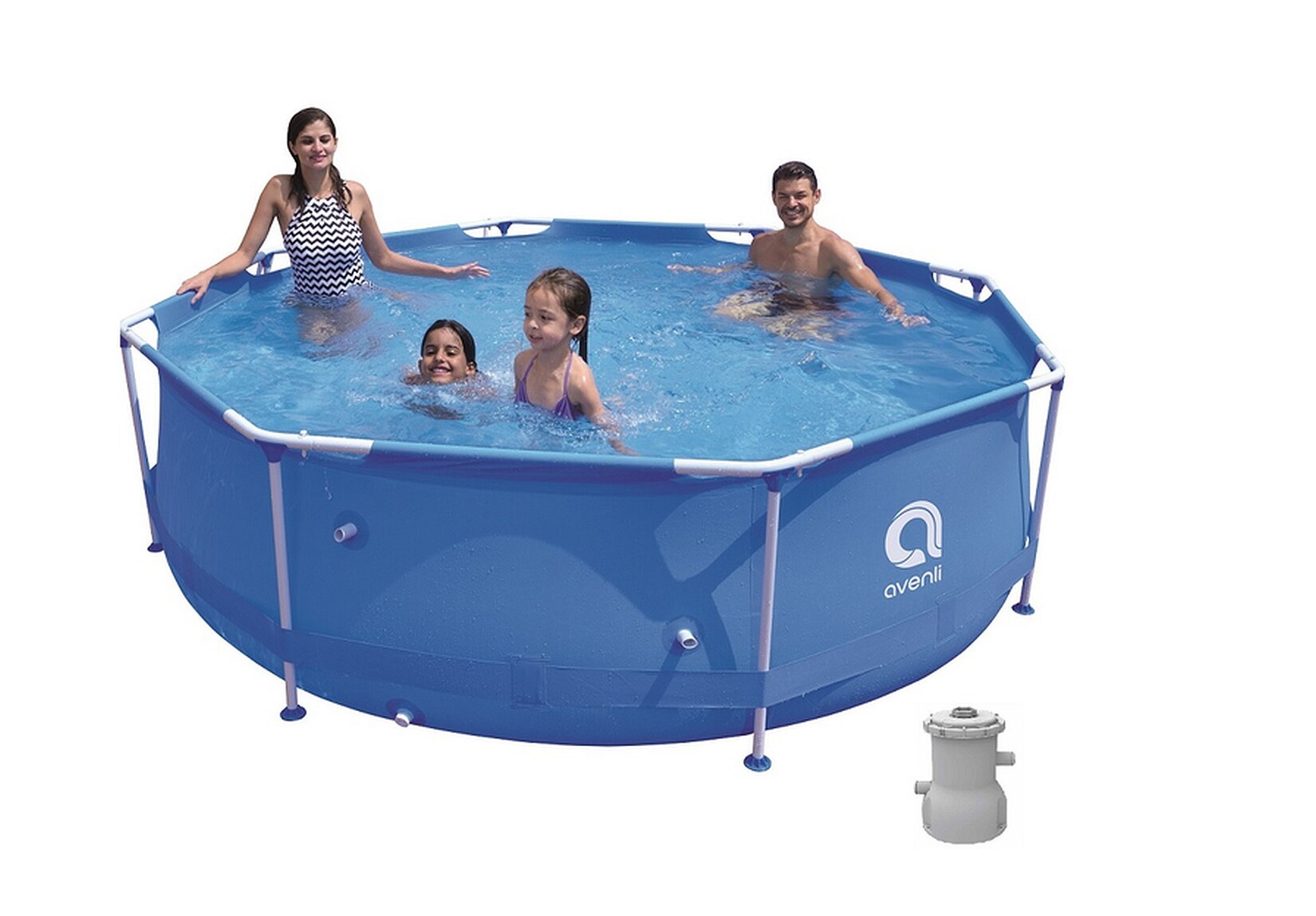 Swimming pool Sirocco 300 x 76 cm Set mit Filter