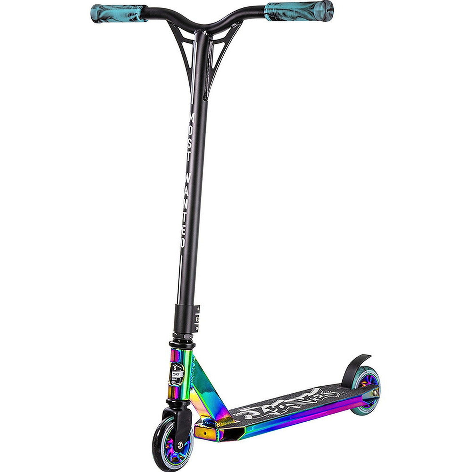 Stunt-Scooter Bandit DOS, rainbow