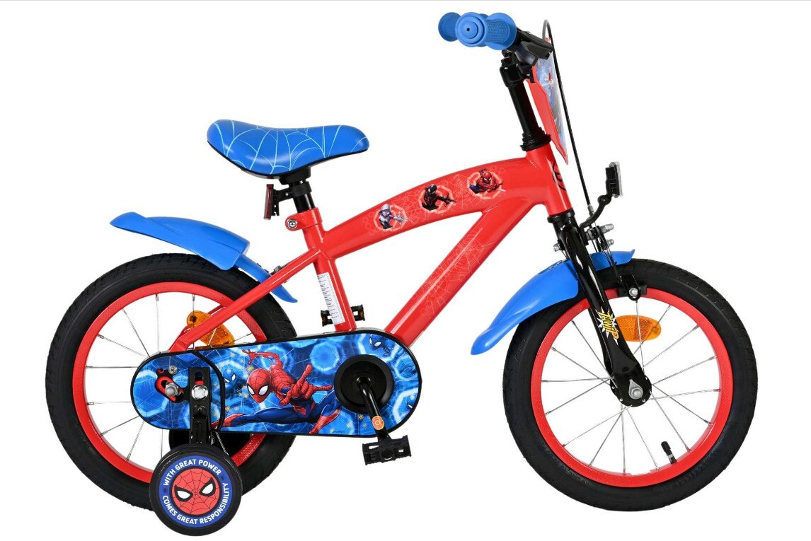 VOLARE Kinderfahrrad Marvel Spider-Man 14  Zoll - Bild 1
