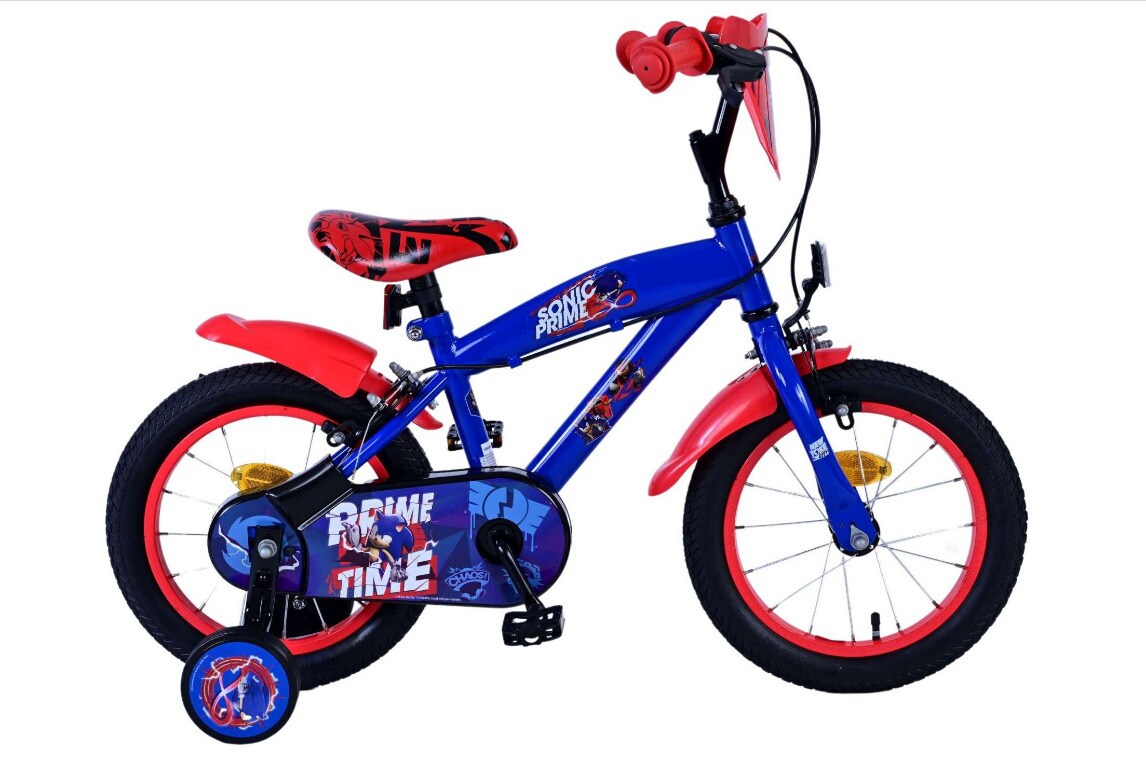 VOLARE Kinderfahrrad  Sonic Prime 14  Zoll, ohne Rücktrittbremse | 08715347205552