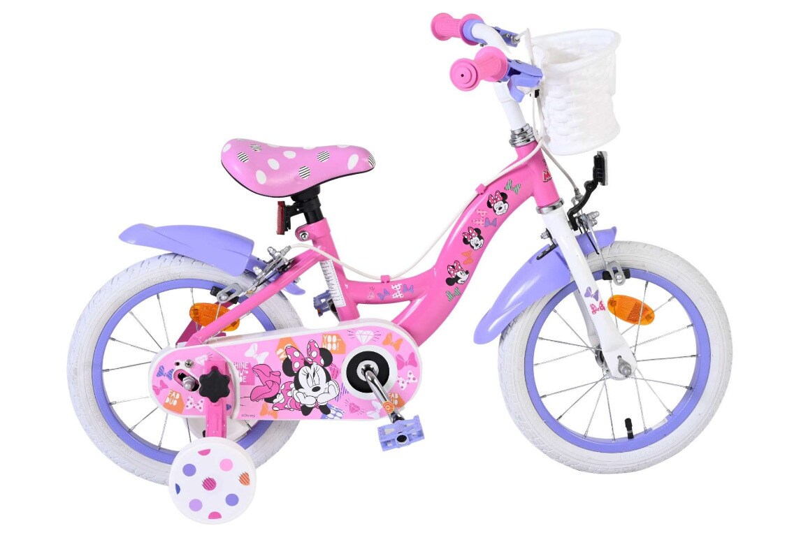 VOLARE Kinderfahrrad  Disney Minnie Cutest Ever!, 14  Zoll, ohne R&uuml;cktrittbremse - Bild 1