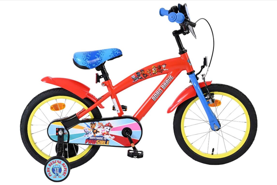 VOLARE Kinderfahrrad Paw Patrol 16 Zoll