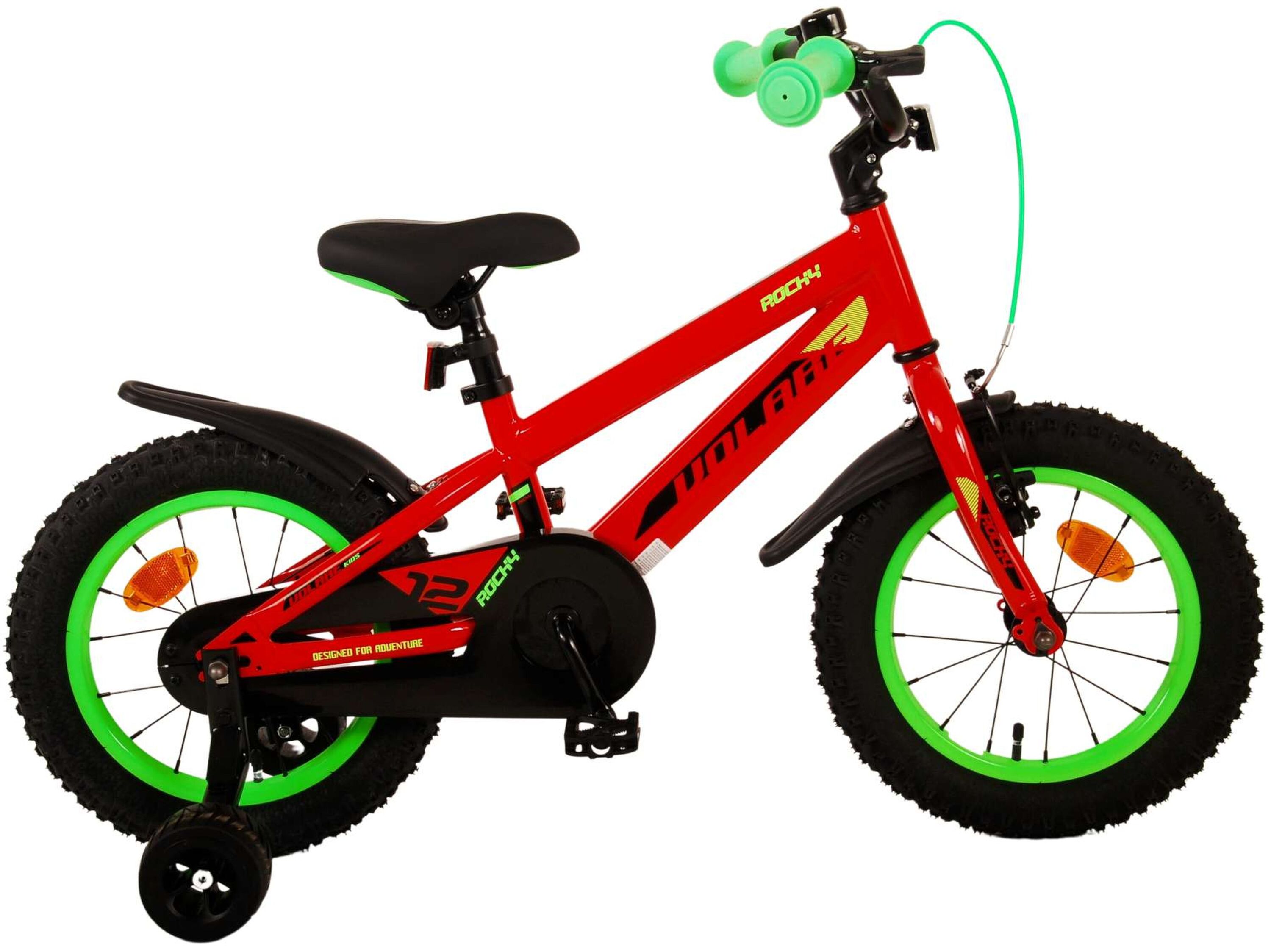 VOLARE Kinderfahrrad Rocky 12 Zoll, rot - Bild 1