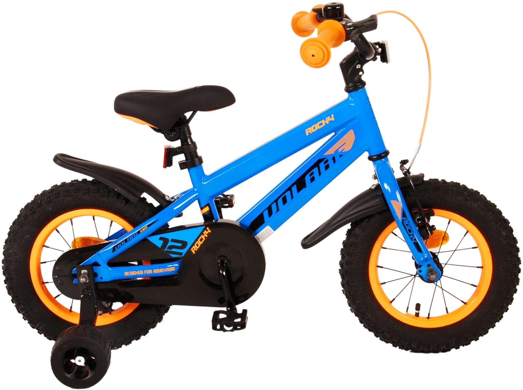VOLARE Kinderfahrrad Rocky 12 Zoll, blau - Bild 1