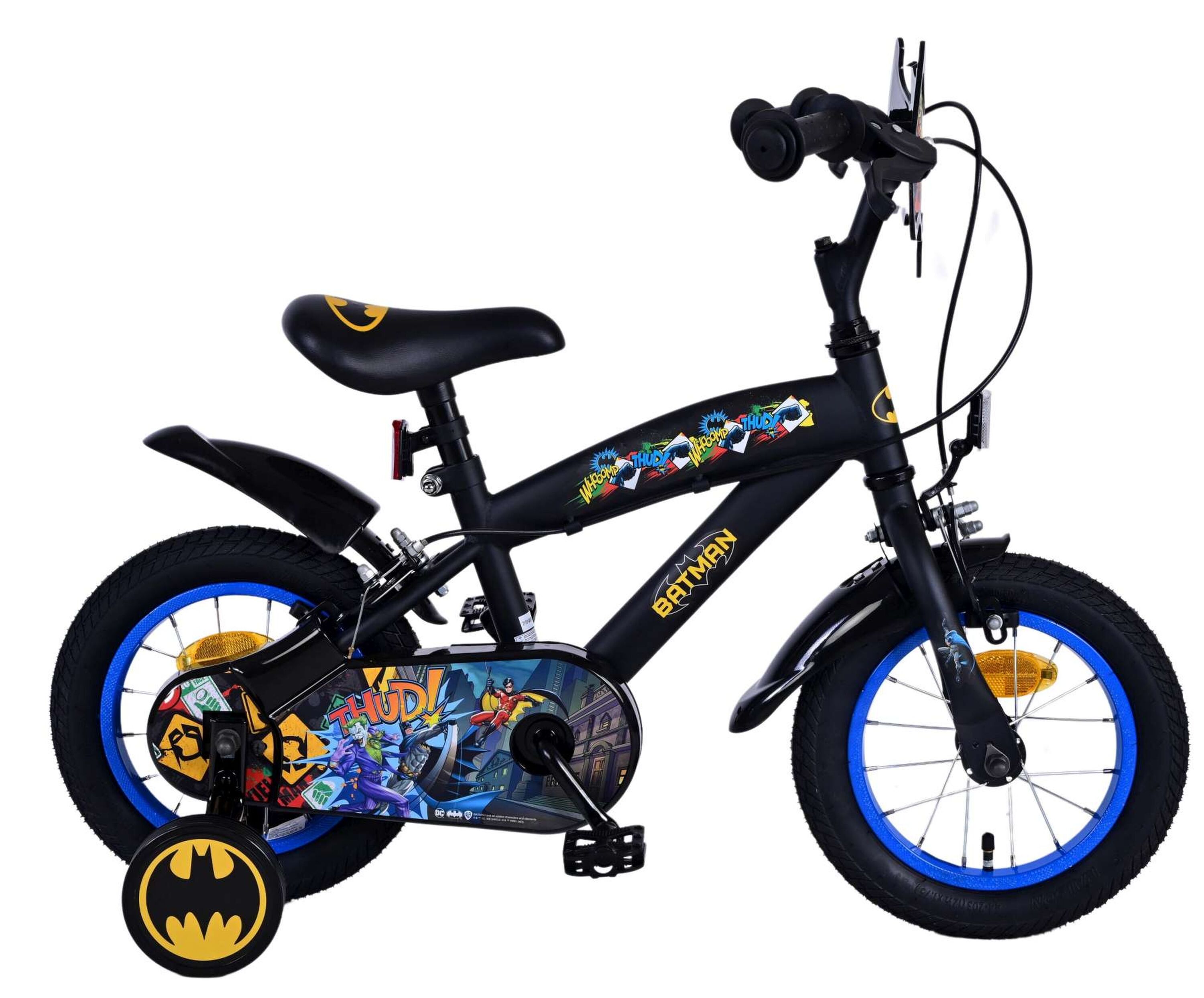VOLARE Kinderfahrrad Batman 12 Zoll, ohne R&uuml;cktrittbremse - Bild 1