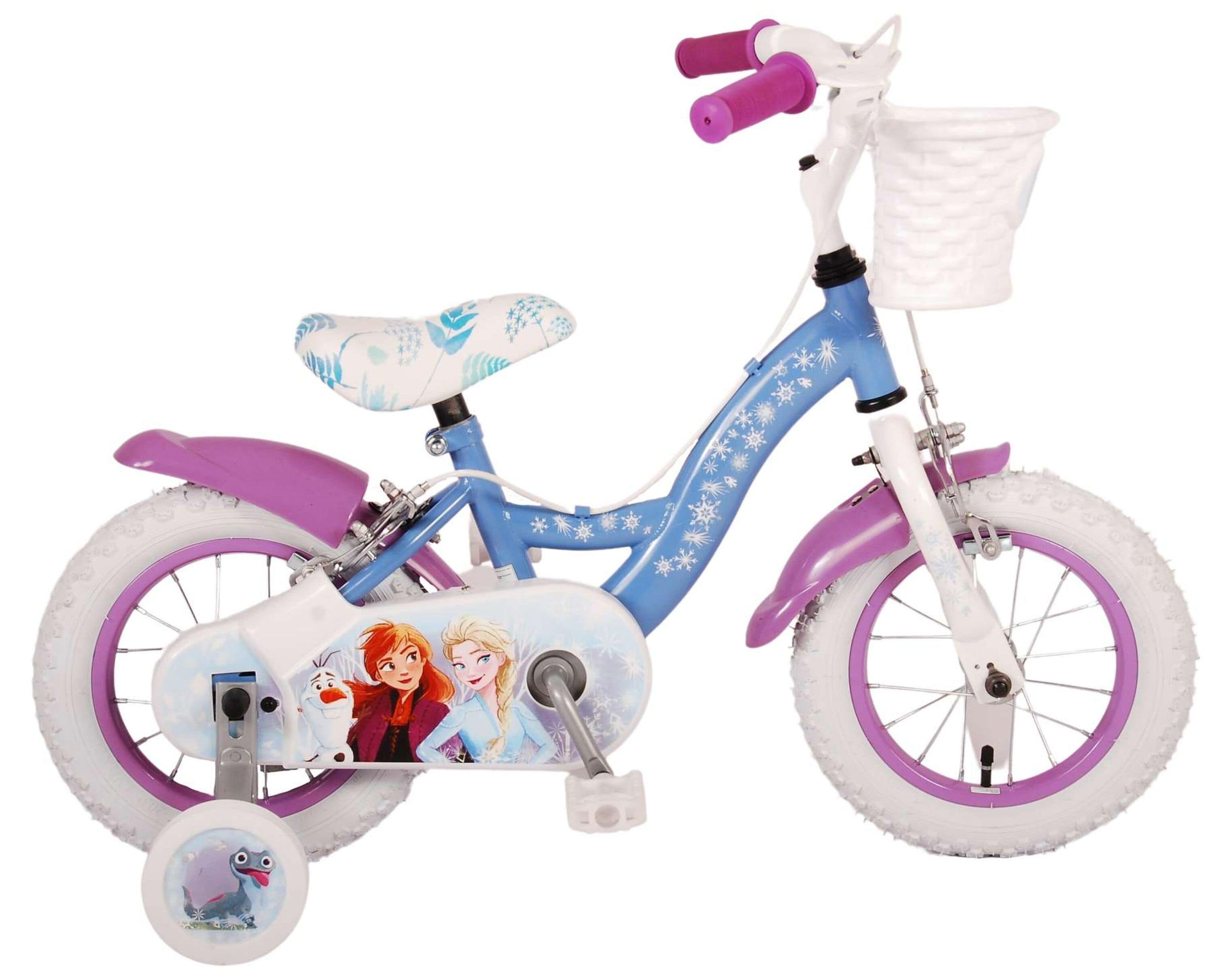 VOLARE Kinderfahrrad  Disney Frozen 2 12 Zoll, ohne R&uuml;cktrittbremse - Bild 1