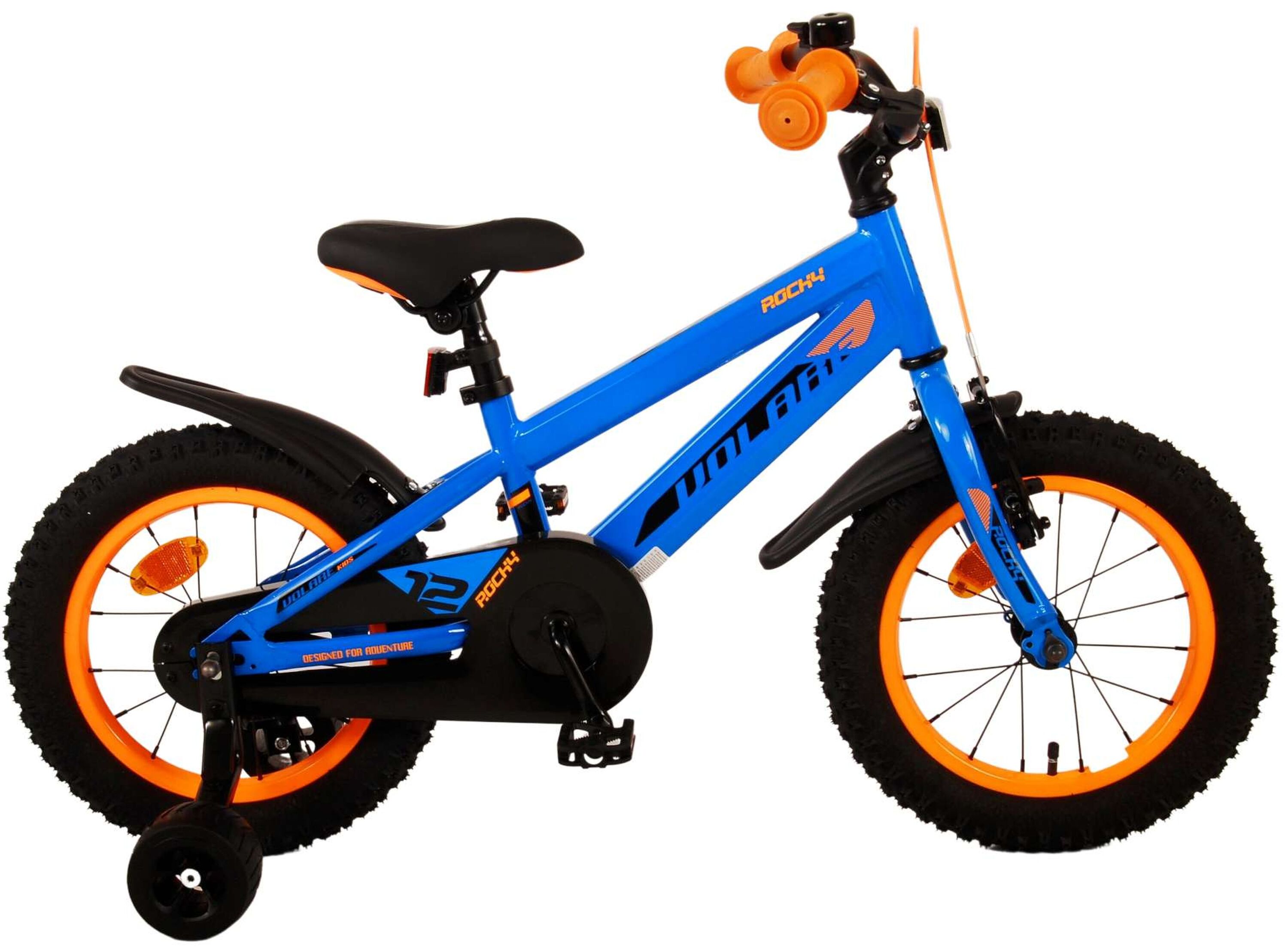 VOLARE Kinderfahrrad Rocky 14 Zoll, blau - Bild 1