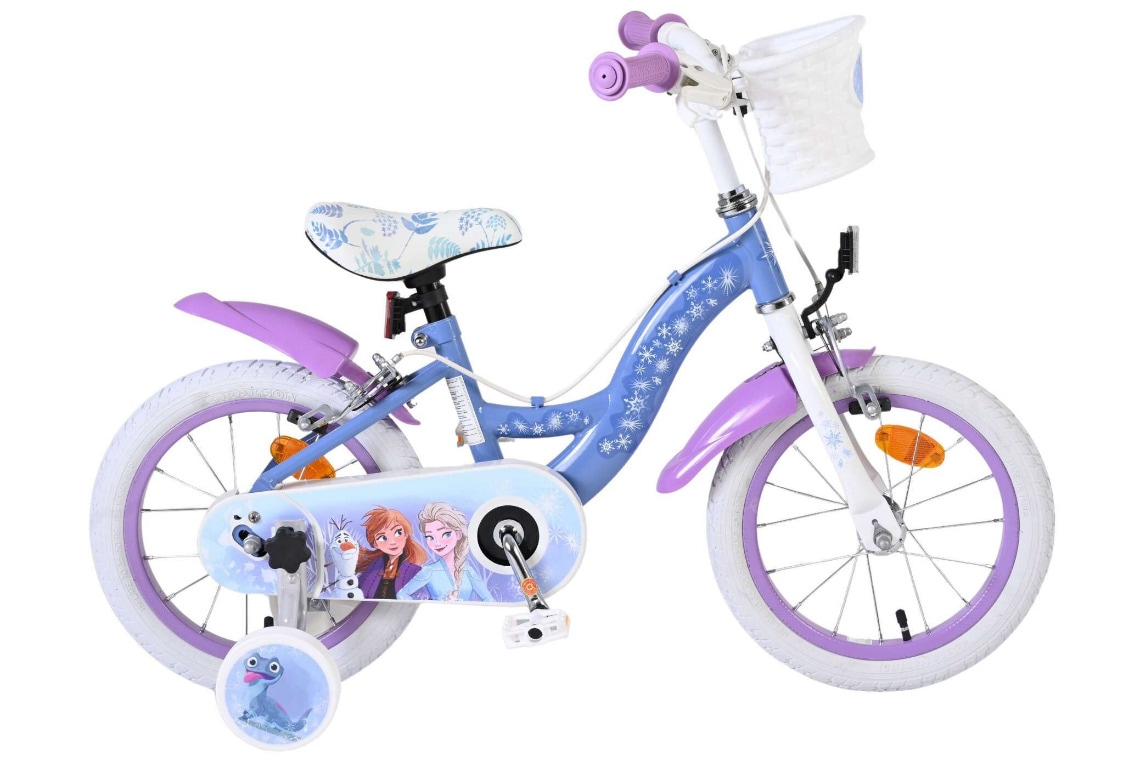 VOLARE Kinderfahrrad  Disney Frozen 2 , 14  Zoll, ohne R&uuml;cktrittbremse - Bild 1