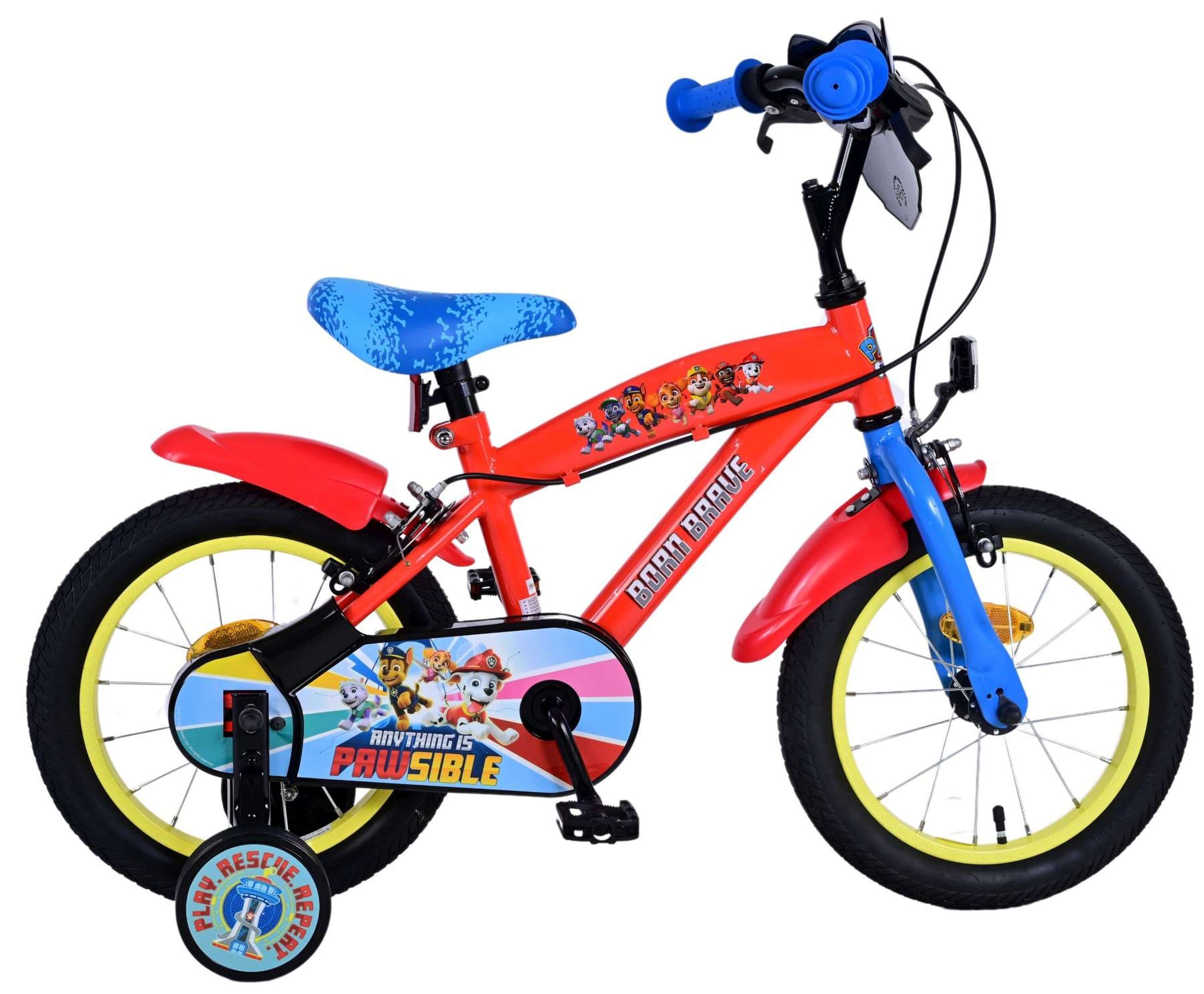 VOLARE Kinderfahrrad  Paw Patrol   14  Zoll, ohne R&uuml;cktrittbremse - Bild 1