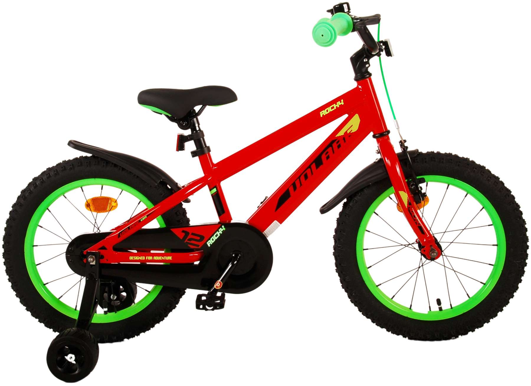VOLARE Kinderfahrrad  Rocky 16  Zoll, rot - Bild 1