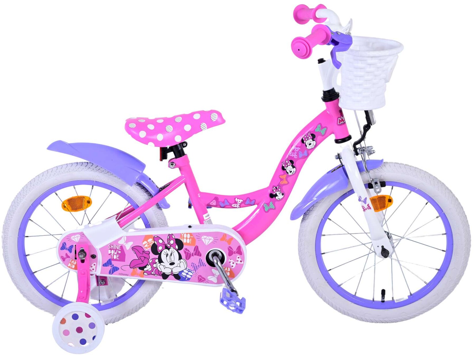 VOLARE Kinderfahrrad  Minnie Cutest Ever!   16 Zoll | 08715347215827