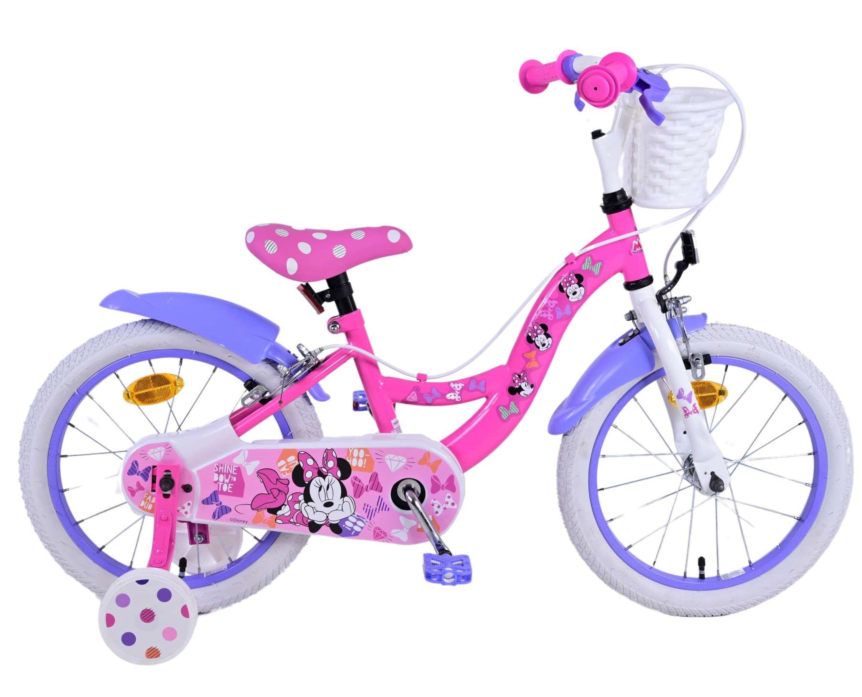 VOLARE Kinderfahrrad  Disney Minnie, 16  Zoll, ohne R&uuml;cktrittbremse - Bild 1