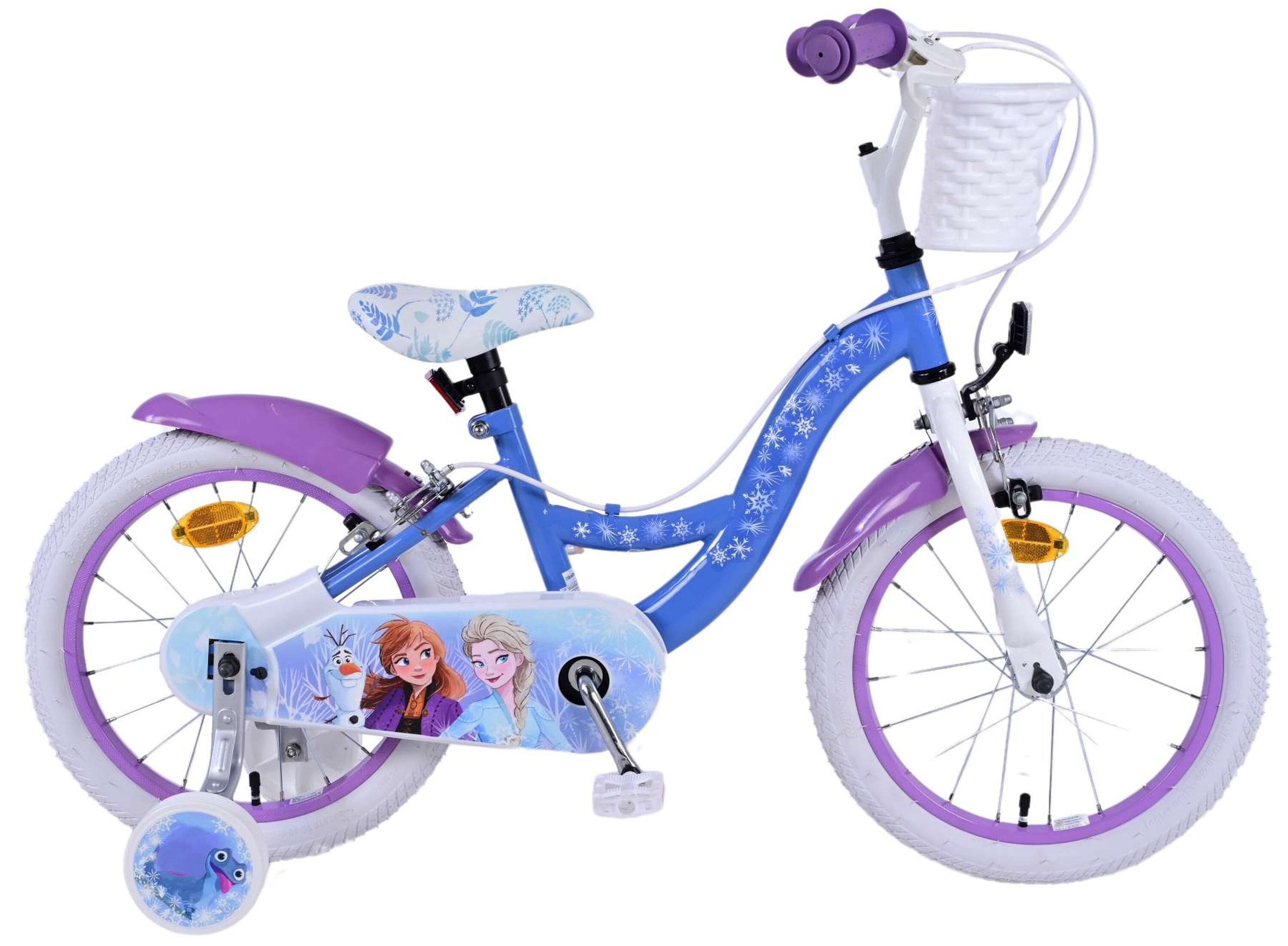 VOLARE Kinderfahrrad  Disney Frozen 2, 16  Zoll, ohne R&uuml;cktrittbremse - Bild 1