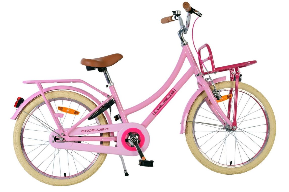 VOLARE Kinderfahrrad Excellent 20 Zoll, 1-Gang, pink