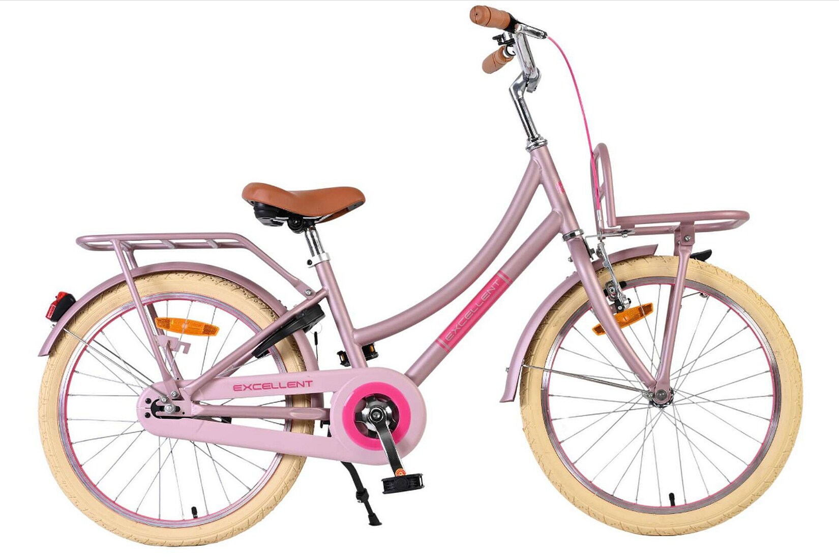 VOLARE Kinderfahrrad Excellent 20 Zoll, 1-Gang, weiß