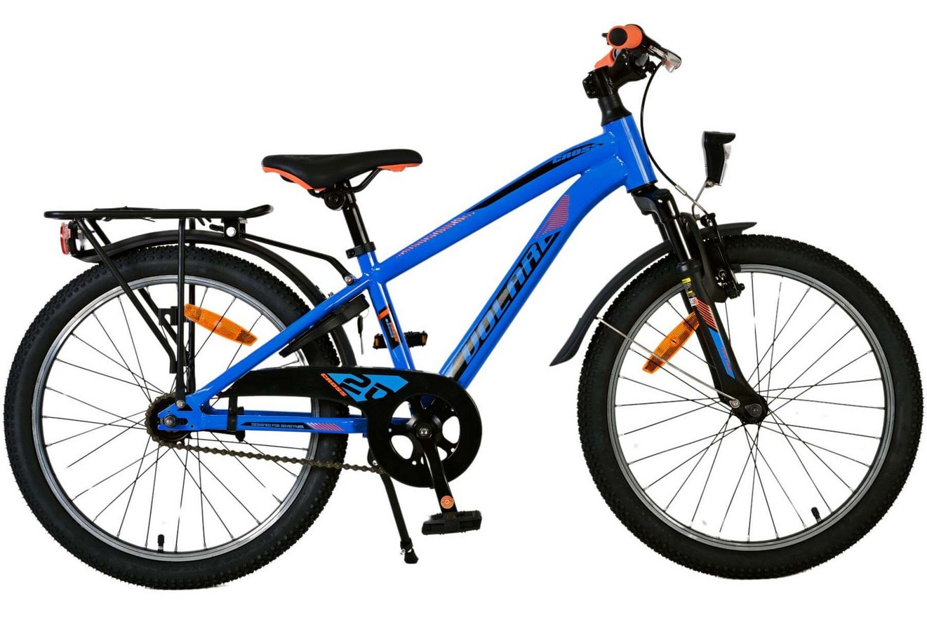 VOLARE Jugendfahrrad Cross 3- Gang 24 Zoll, blau - Bild 1