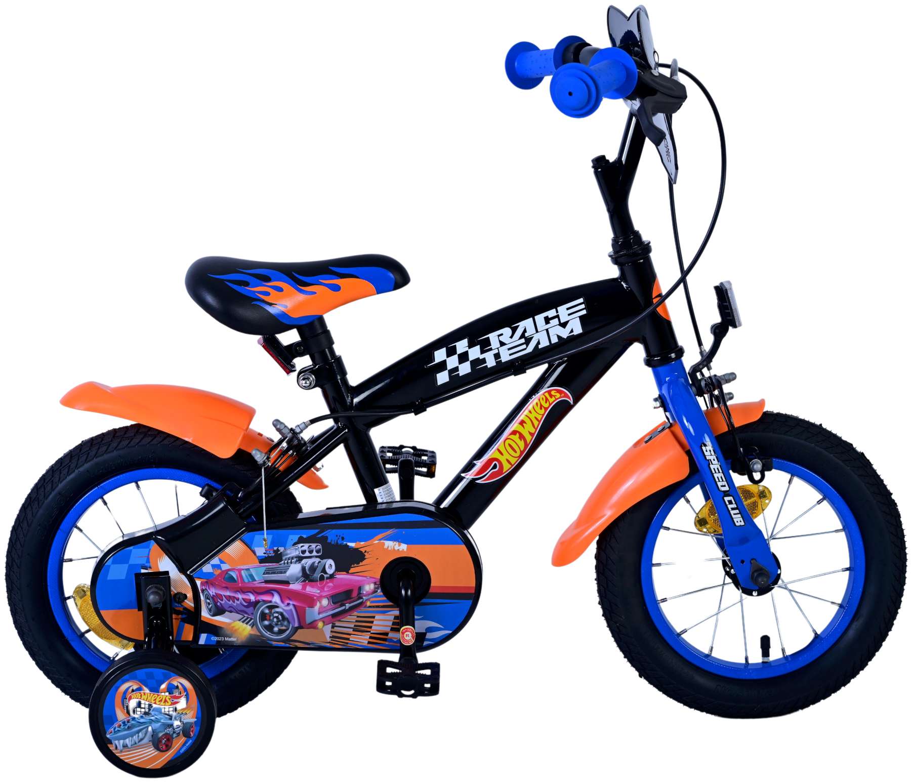 VOLARE Kinderfahrrad Hot Wheels 12 Zoll, ohne R&uuml;cktrittbremse - Bild 1