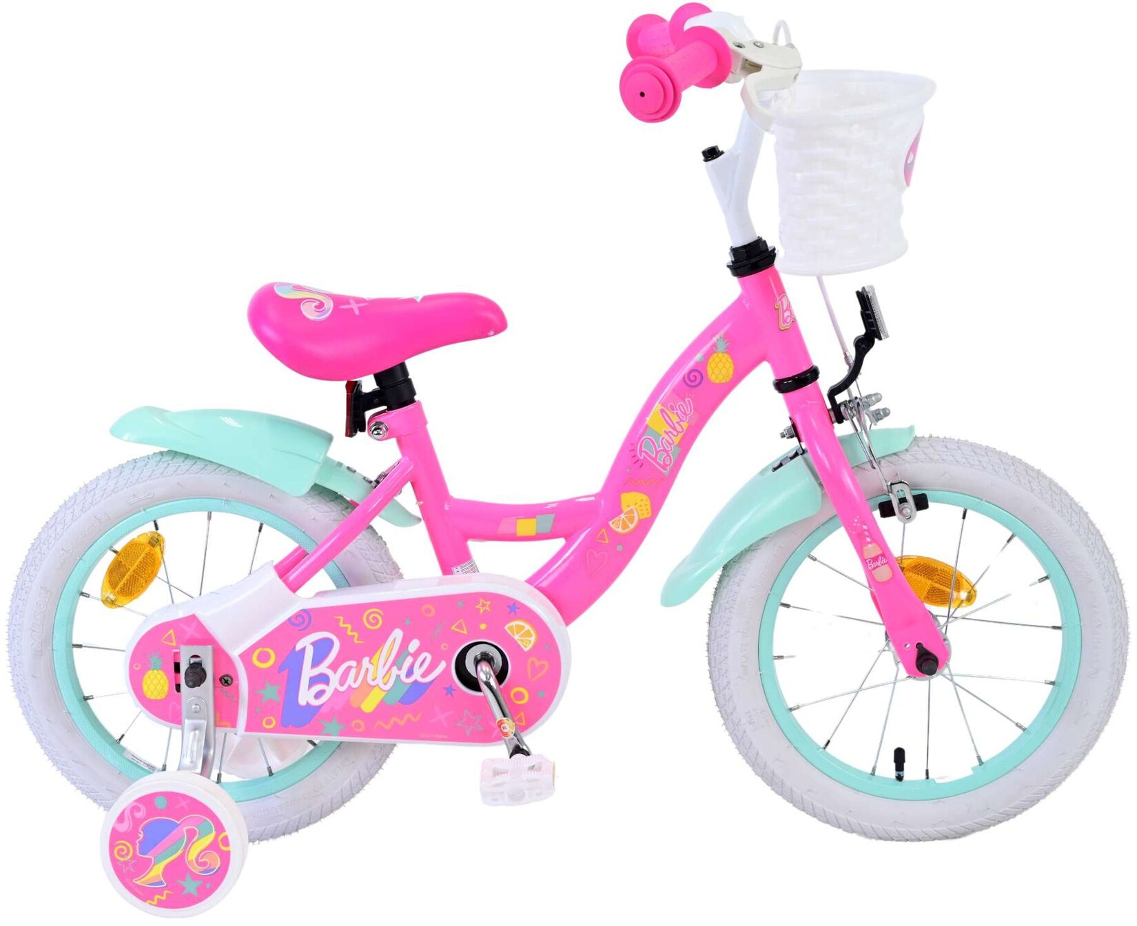 VOLARE Kinderfahrrad Barbie, 14 Zoll