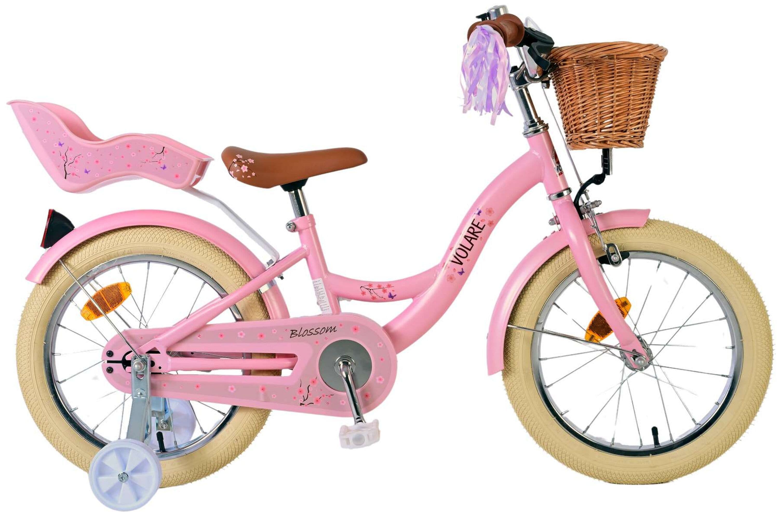 VOLARE Kinderfahrrad Blossom  16  Zoll, rosa - Bild 1