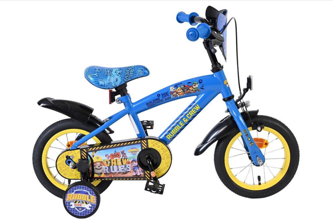 VOLARE Kinderfahrrad Rubble & Crew 12 Zoll