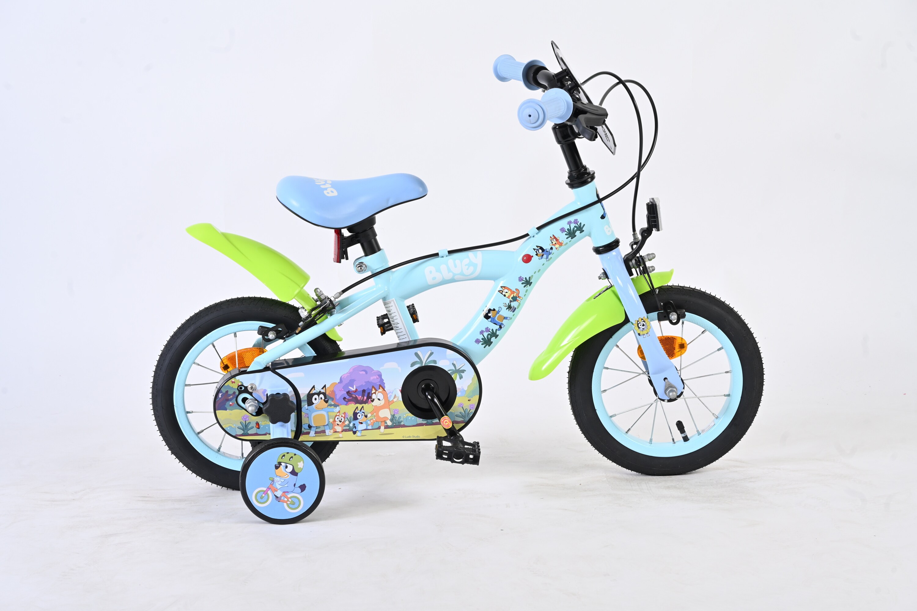 VOLARE Kinderfahrrad Bluey  12 Zoll ohne R&uuml;cktrittbremse - Bild 1