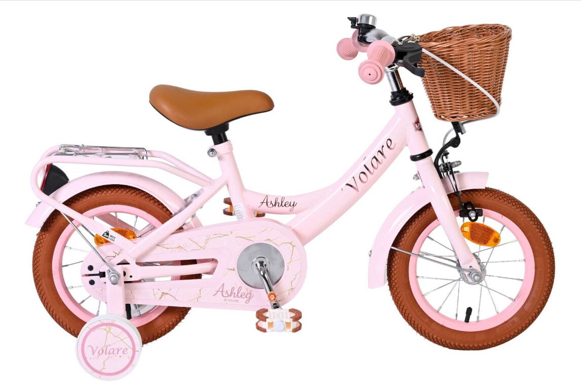 VOLARE Kinderfahrrad Ashley 12 Zoll, rosa - Bild 1