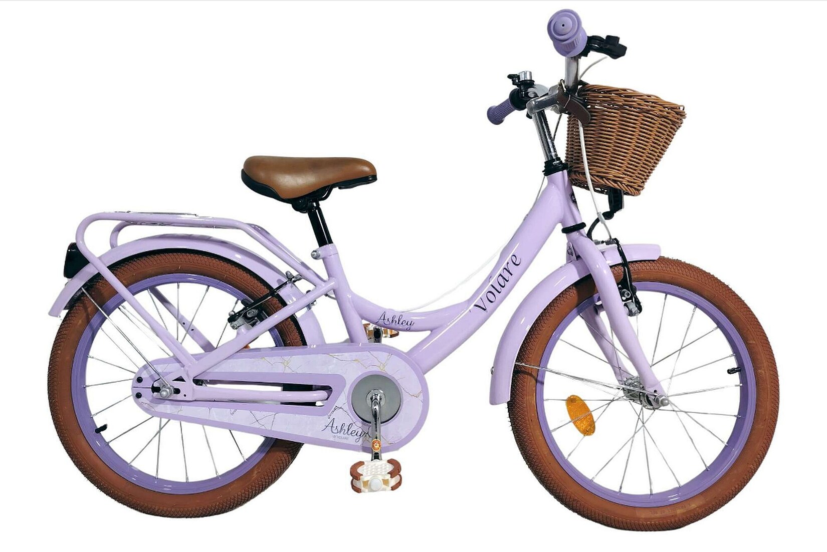 VOLARE Kinderfahrrad Ashley 12 Zoll, lila