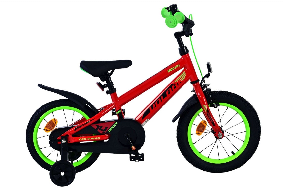 VOLARE Kinderfahrrad Rocky 14 Zoll, rot - Bild 1