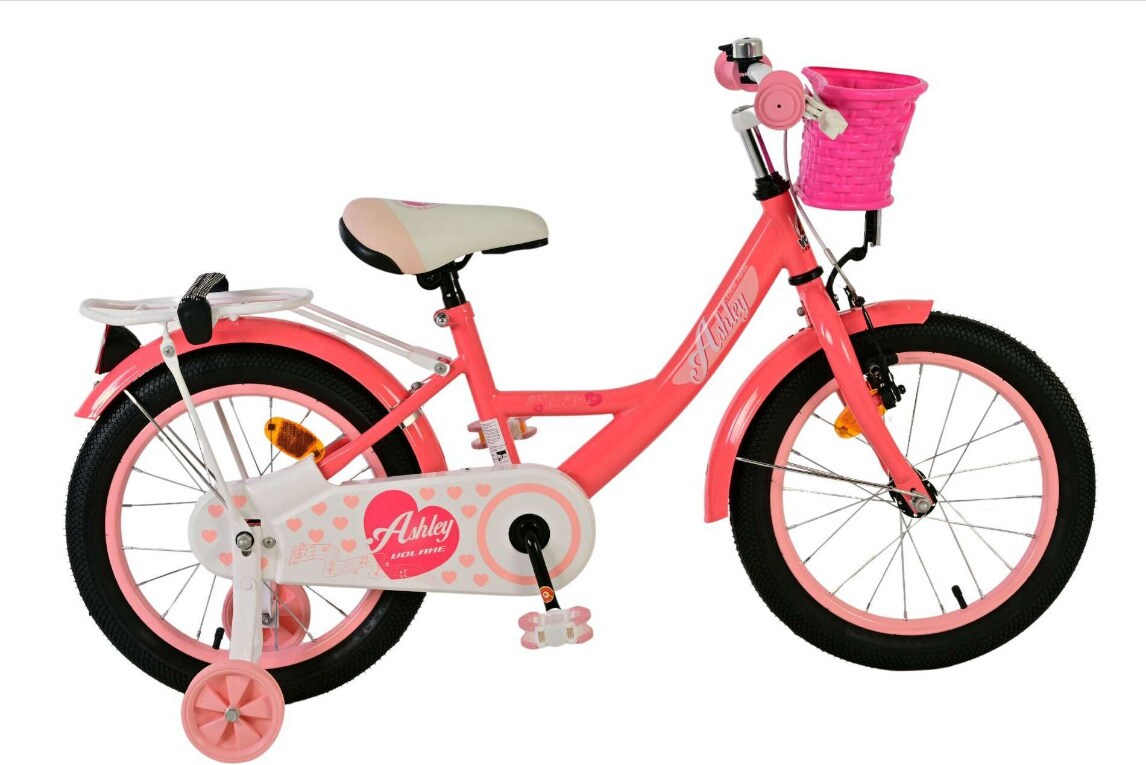 VOLARE Kinderfahrrad Ashley 16 Zoll, rot