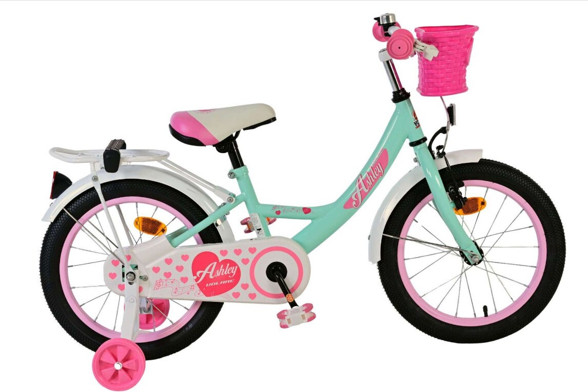 VOLARE Kinderfahrrad Ashley 16 Zoll, grün