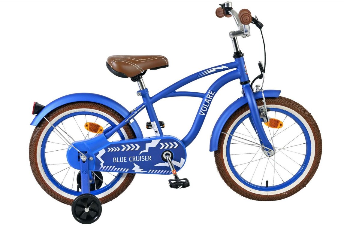 VOLARE Kinderfahrrad Blue Cruiser  16  Zoll, blau - Bild 1