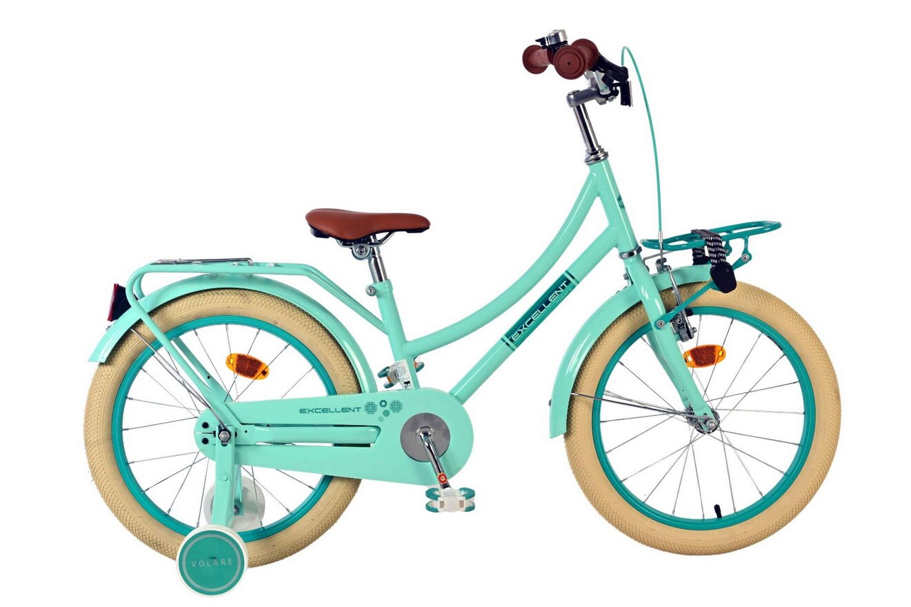 VOLARE Kinderfahrrad Excellent 18 Zoll, grün