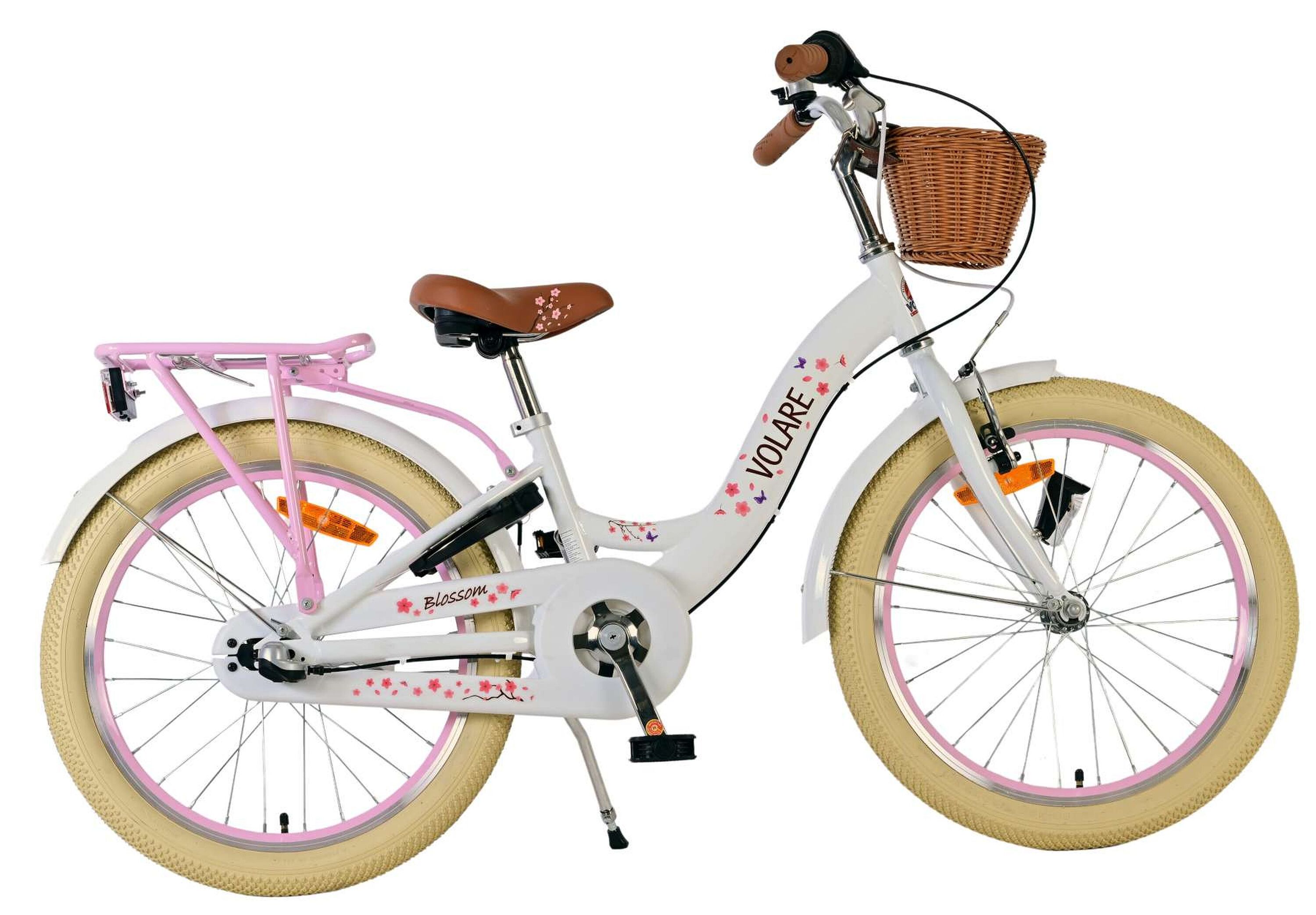 VOLARE Kinderfahrrad Blossom 3- Gang 20 Zoll, wei&szlig; - Bild 1
