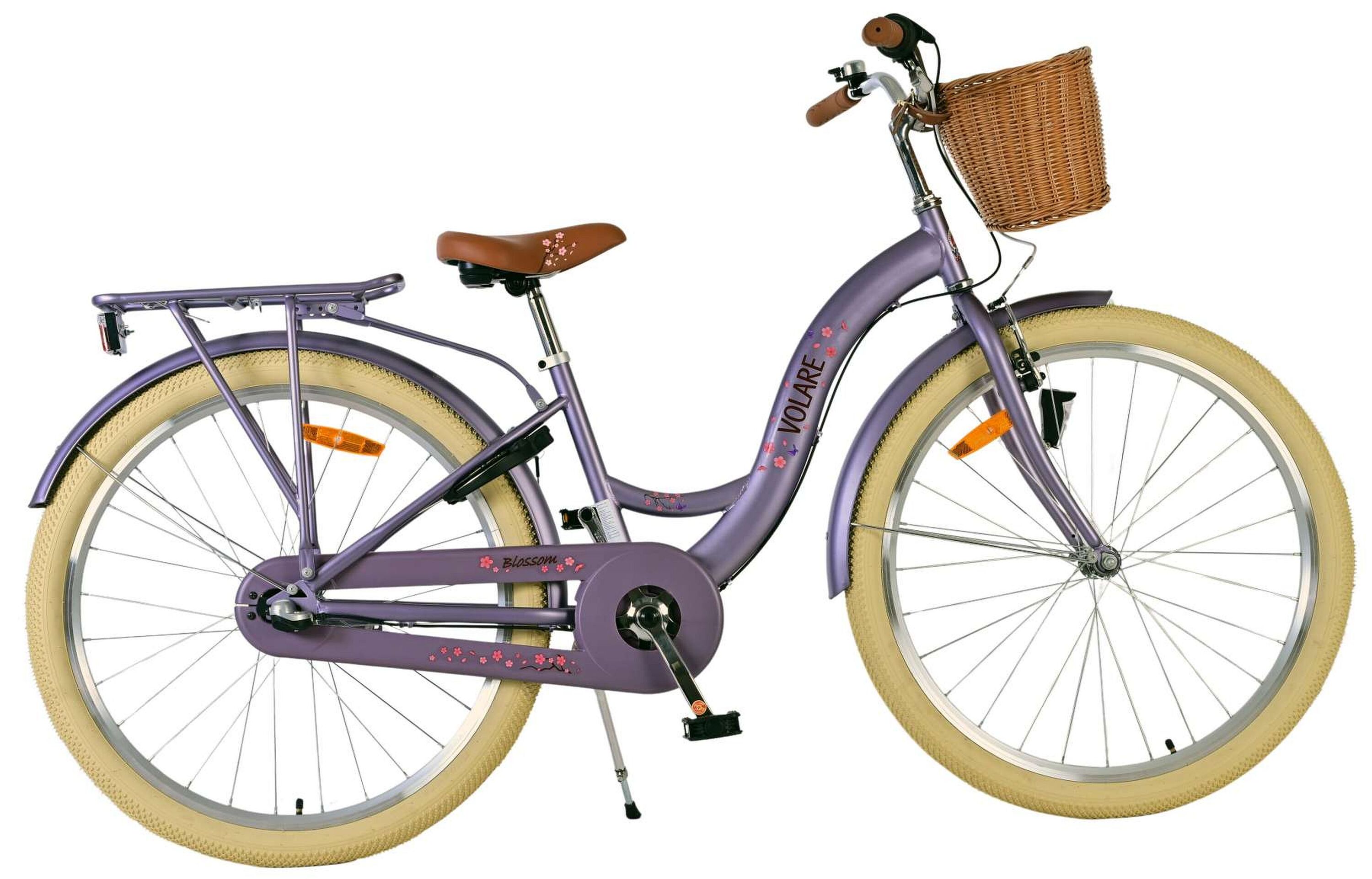 VOLARE Jugendfahrrad Blossom 3- Gang 26 Zoll, lila - Bild 1