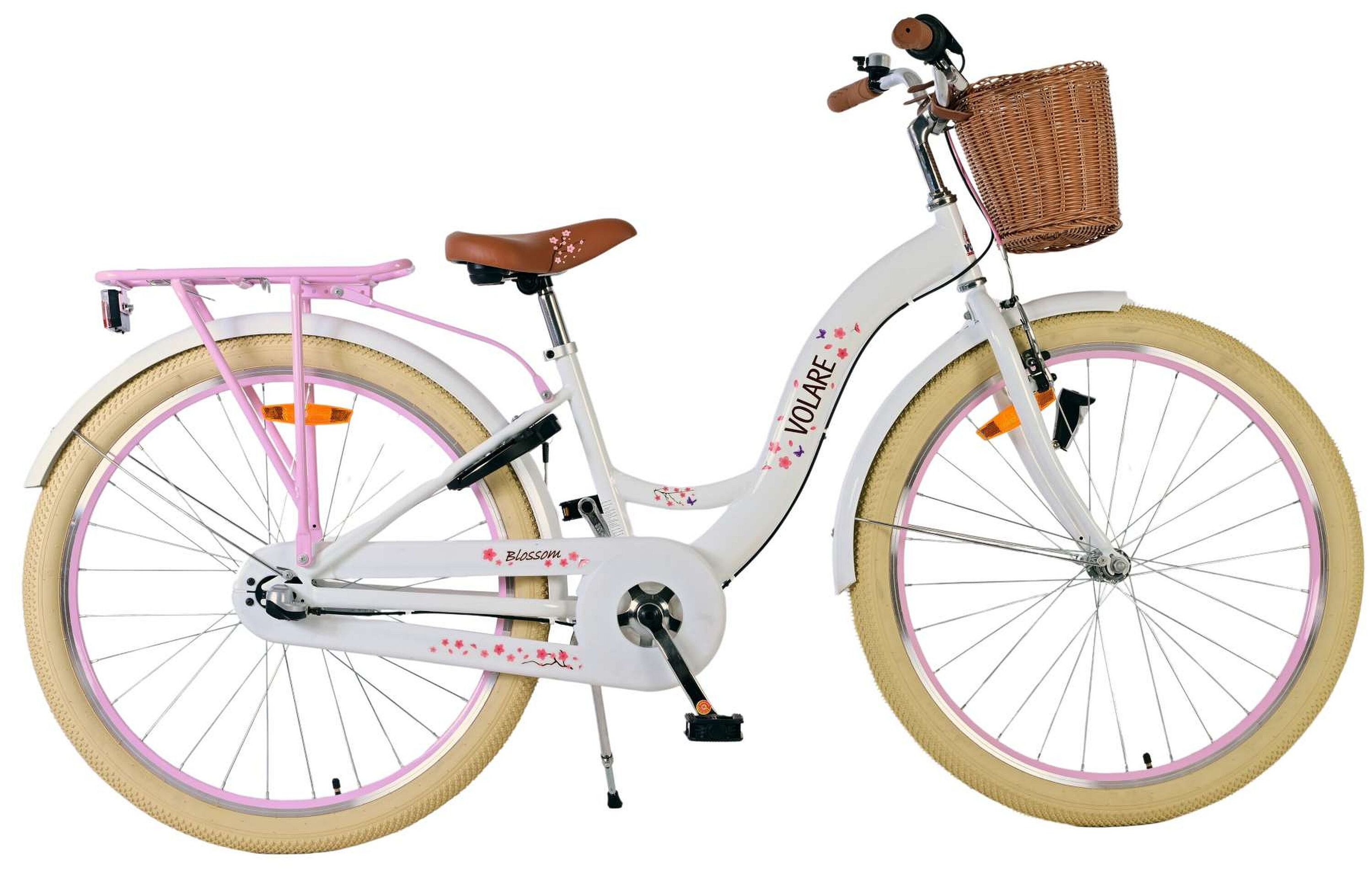 VOLARE Jugendfahrrad Blossom 3- Gang 26 Zoll, wei&szlig; - Bild 1