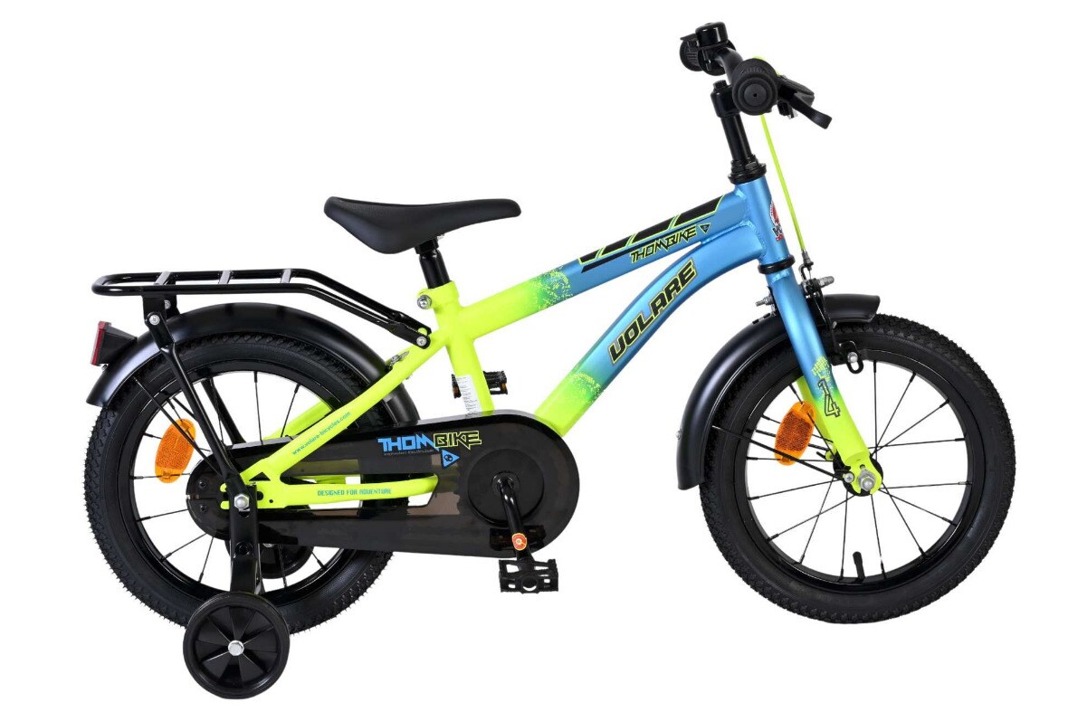 VOLARE Kinderfahrrad Thombike 14 Zoll, Gelb