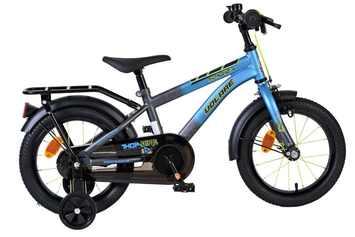 VOLARE Kinderfahrrad Thombike 14 Zoll, Blau