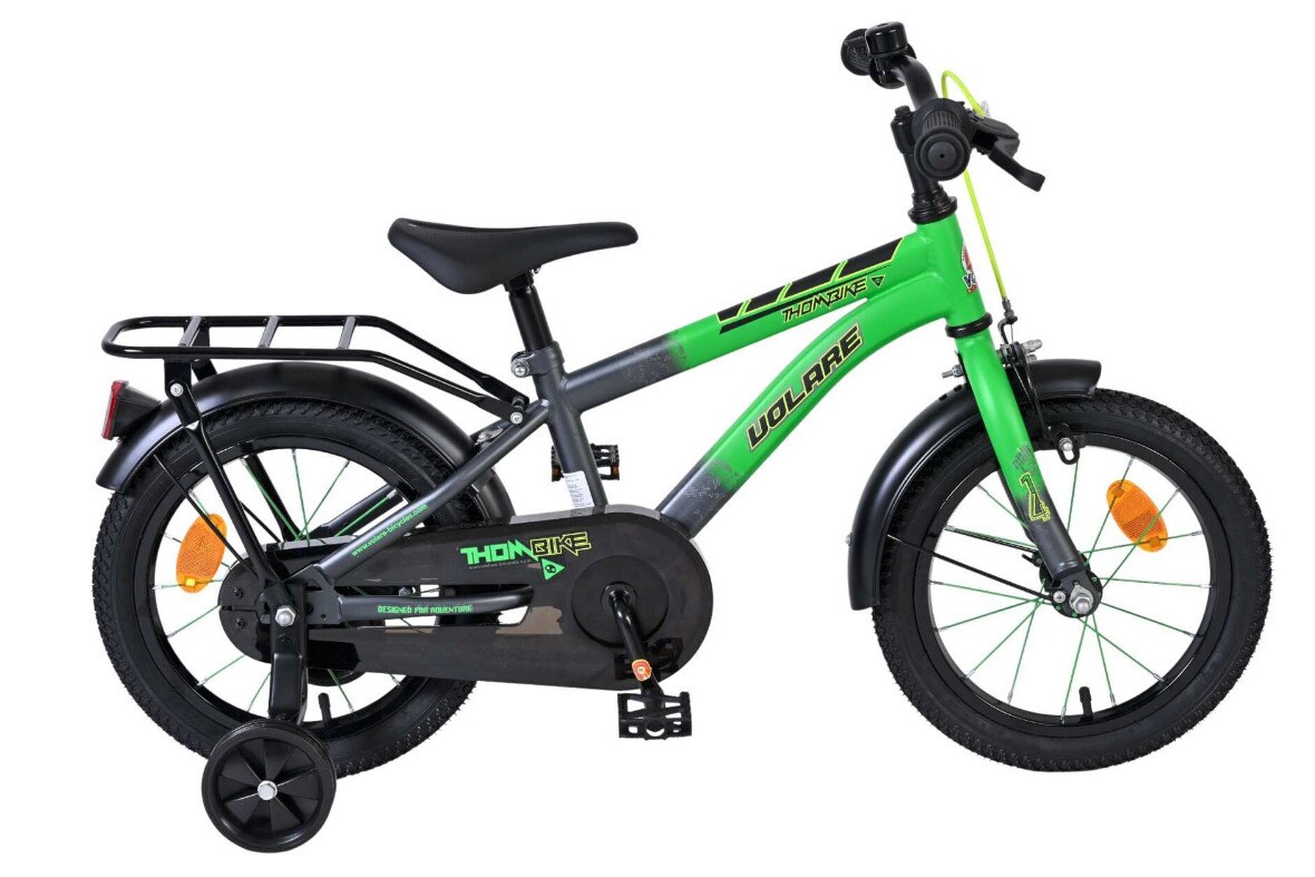 VOLARE Kinderfahrrad Thombike 14 Zoll, Grün