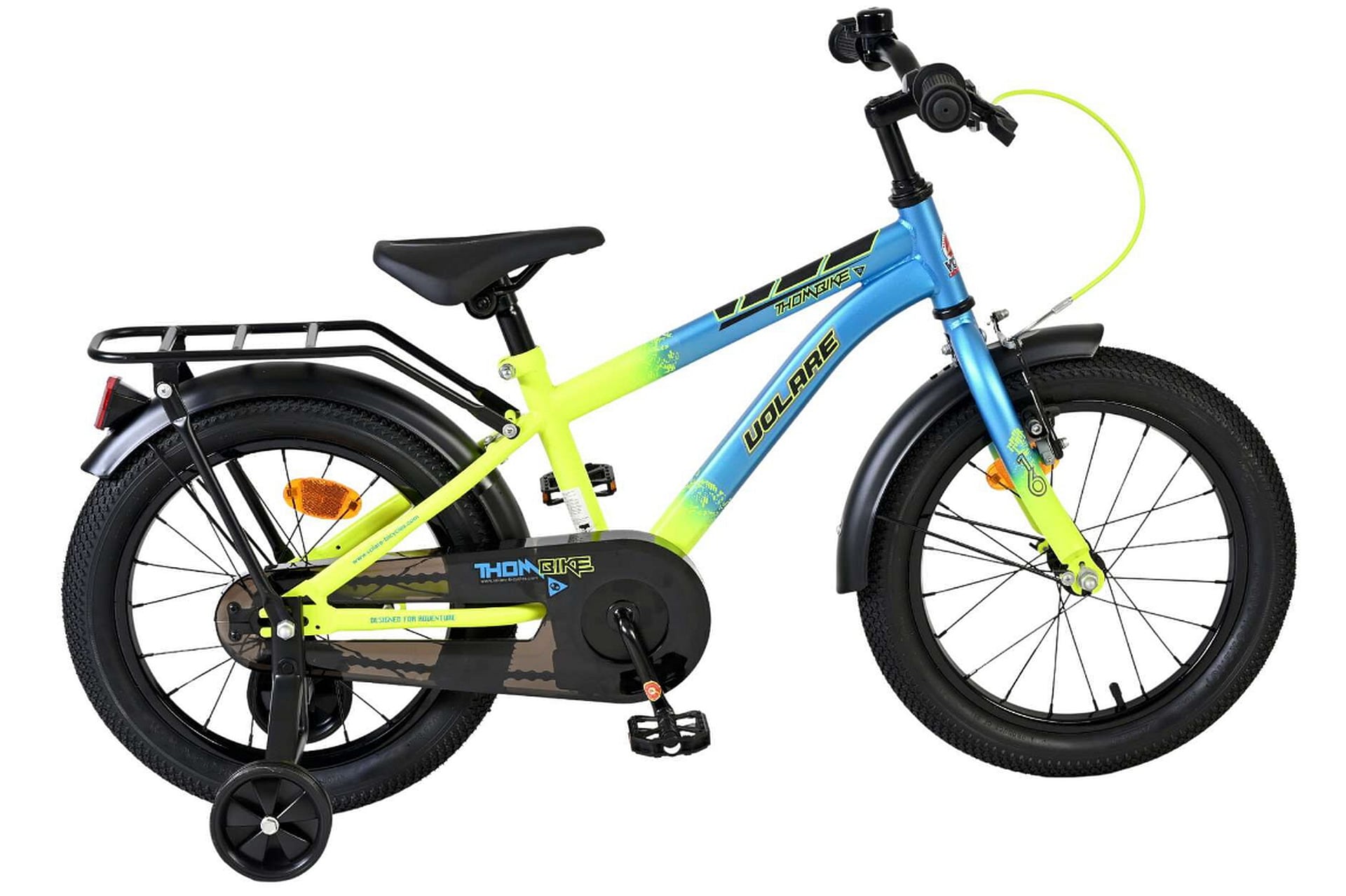 VOLARE Kinderfahrrad Thombike, 16 Zoll Blaugelb - Bild 1
