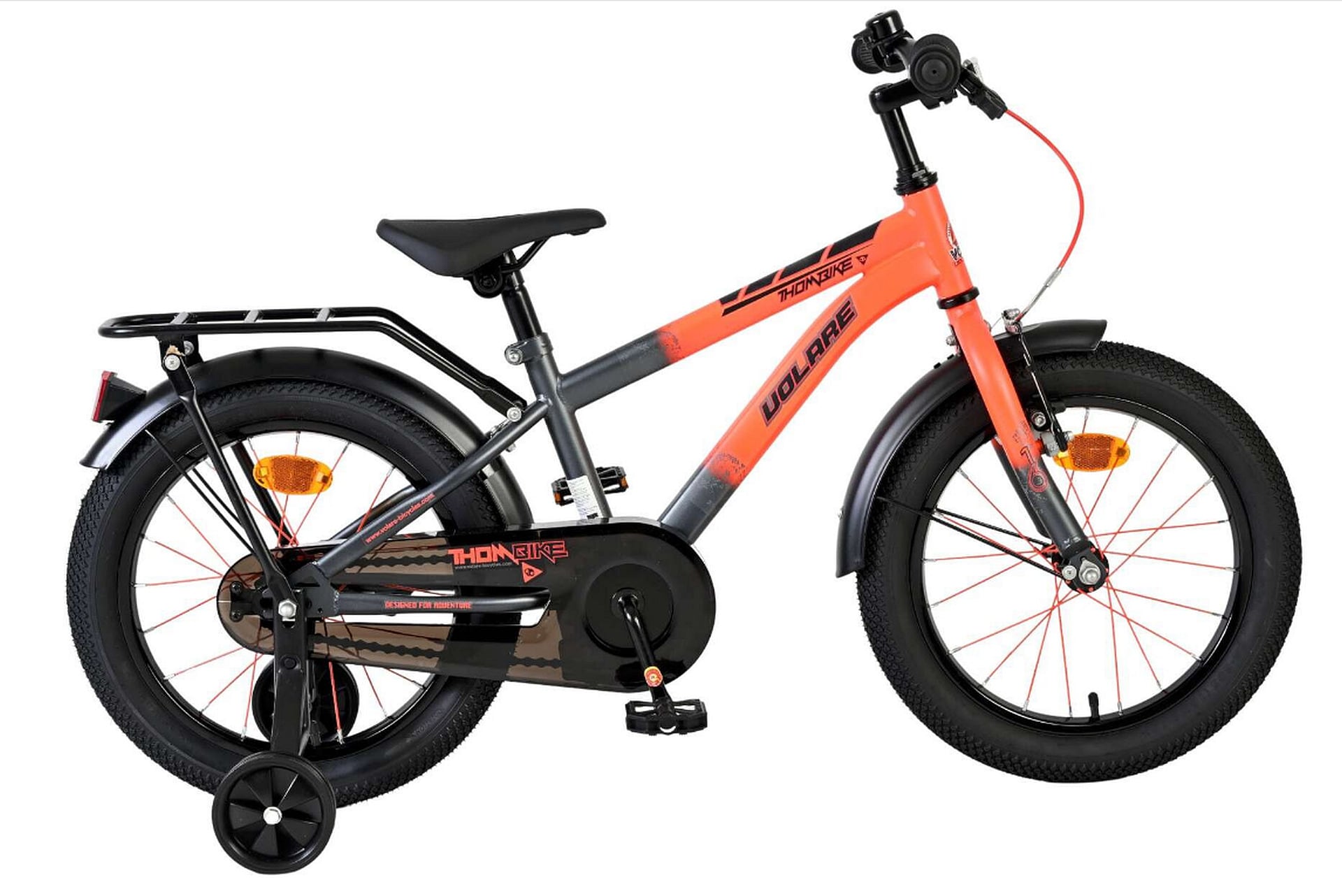 VOLARE Kinderfahrrad Thombike, 16 Zoll Orange - Bild 1
