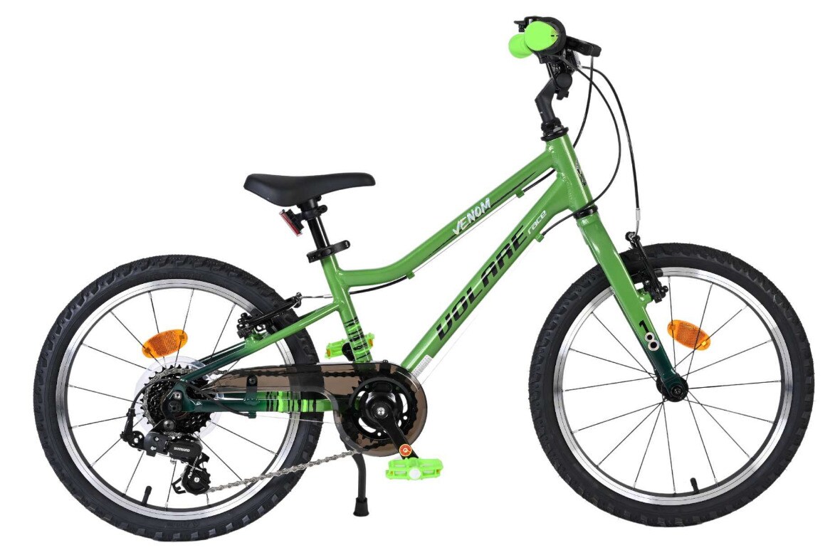 VOLARE Kinderfahrrad Venom 18 Zoll, grün
