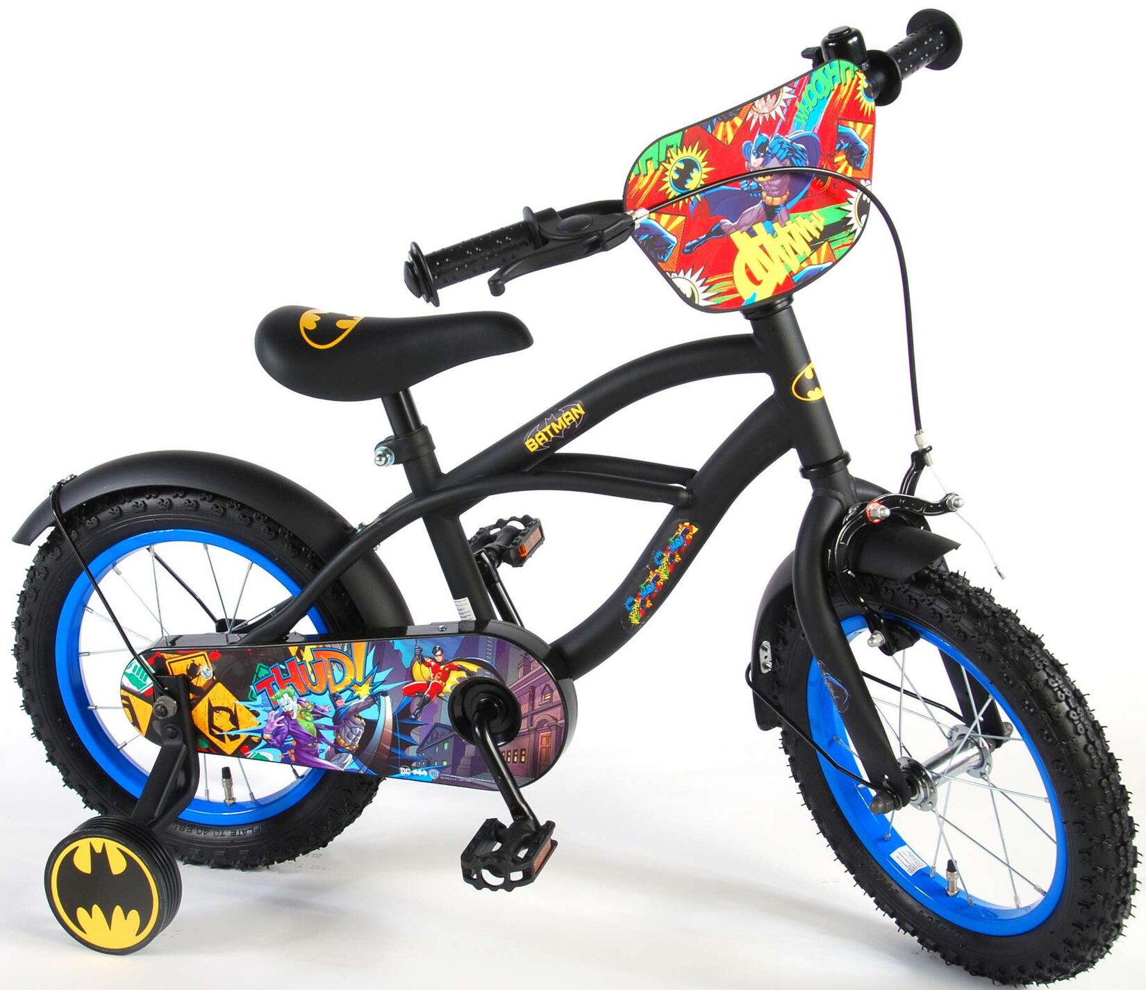 VOLARE Kinderfahrrad Batman 12 Zoll