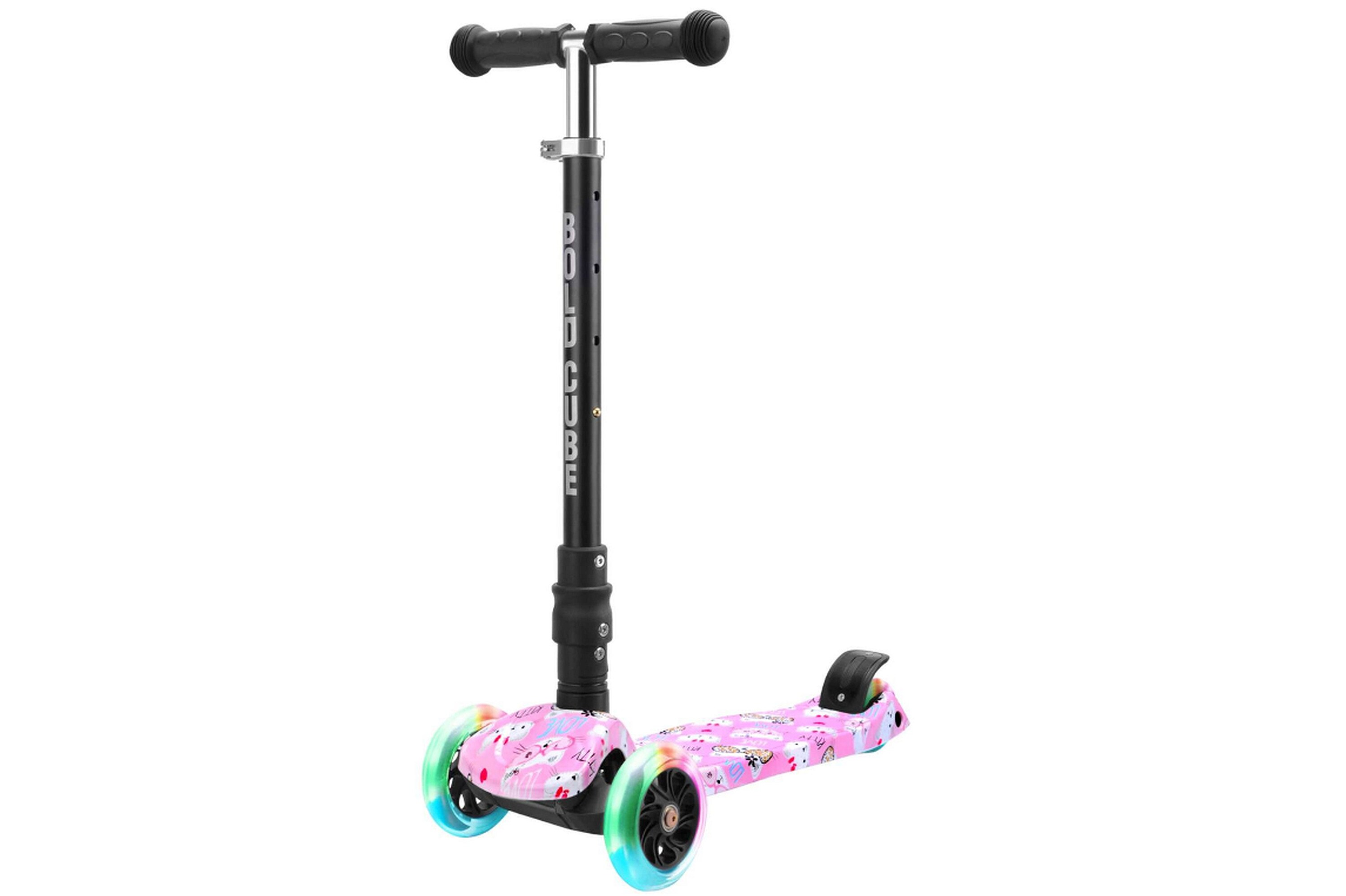 Tretroller / Big 3 Wheel Scooter, Cat Love - Bild 1