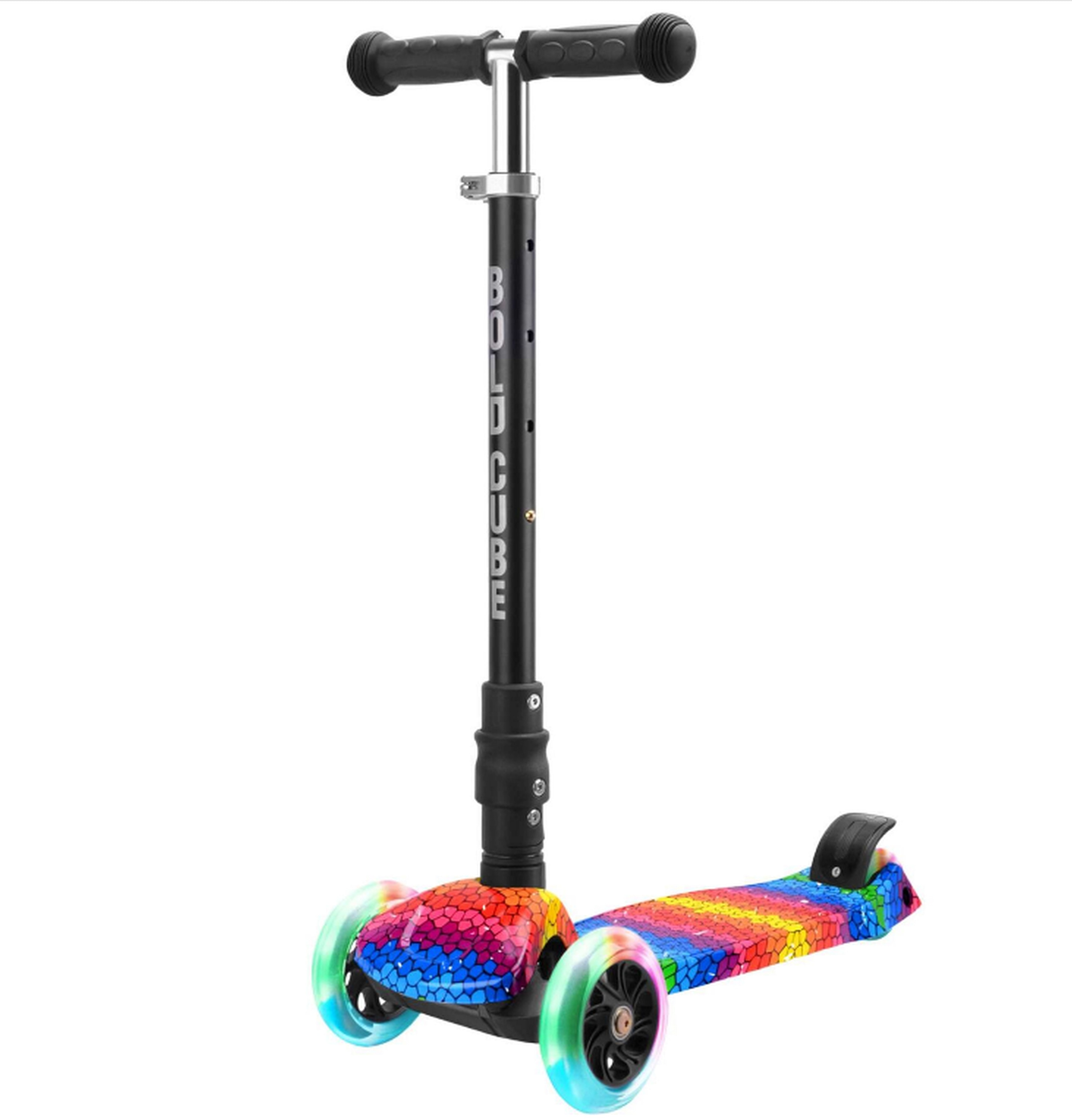 Tretroller / Big 3 Wheel Scooter, Crystal Rubix - Bild 1