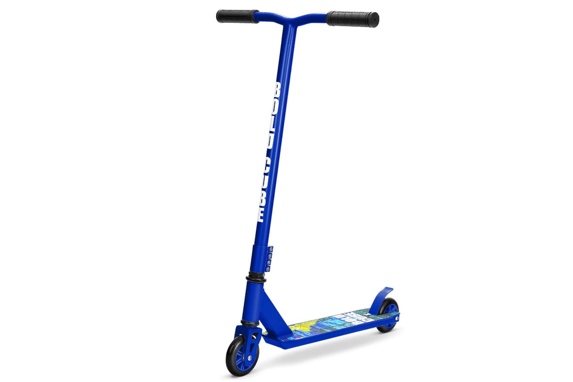 Tretroller / Stunt-Scooter,  blau - Bild 1