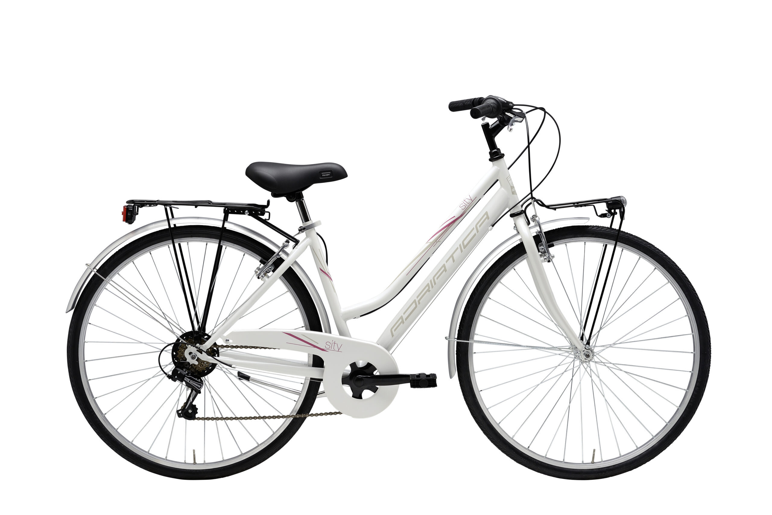 Adriatica Cityfahrrad 28 Zoll MOVIE Lady, white - Bild 1