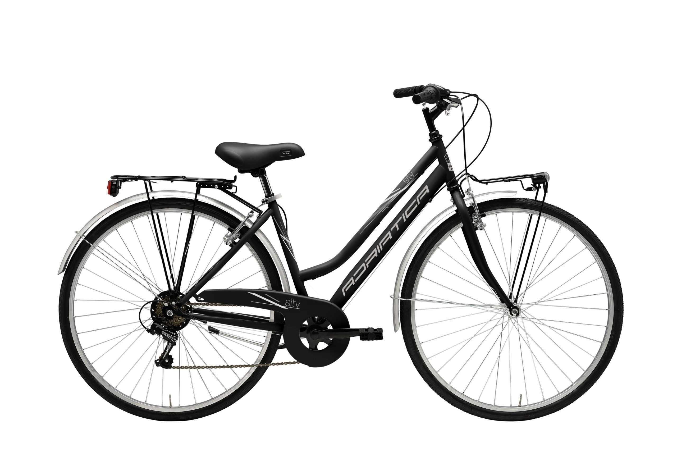 Adriatica Cityfahrrad 28 Zoll MOVIE Lady, schwarz - Bild 1