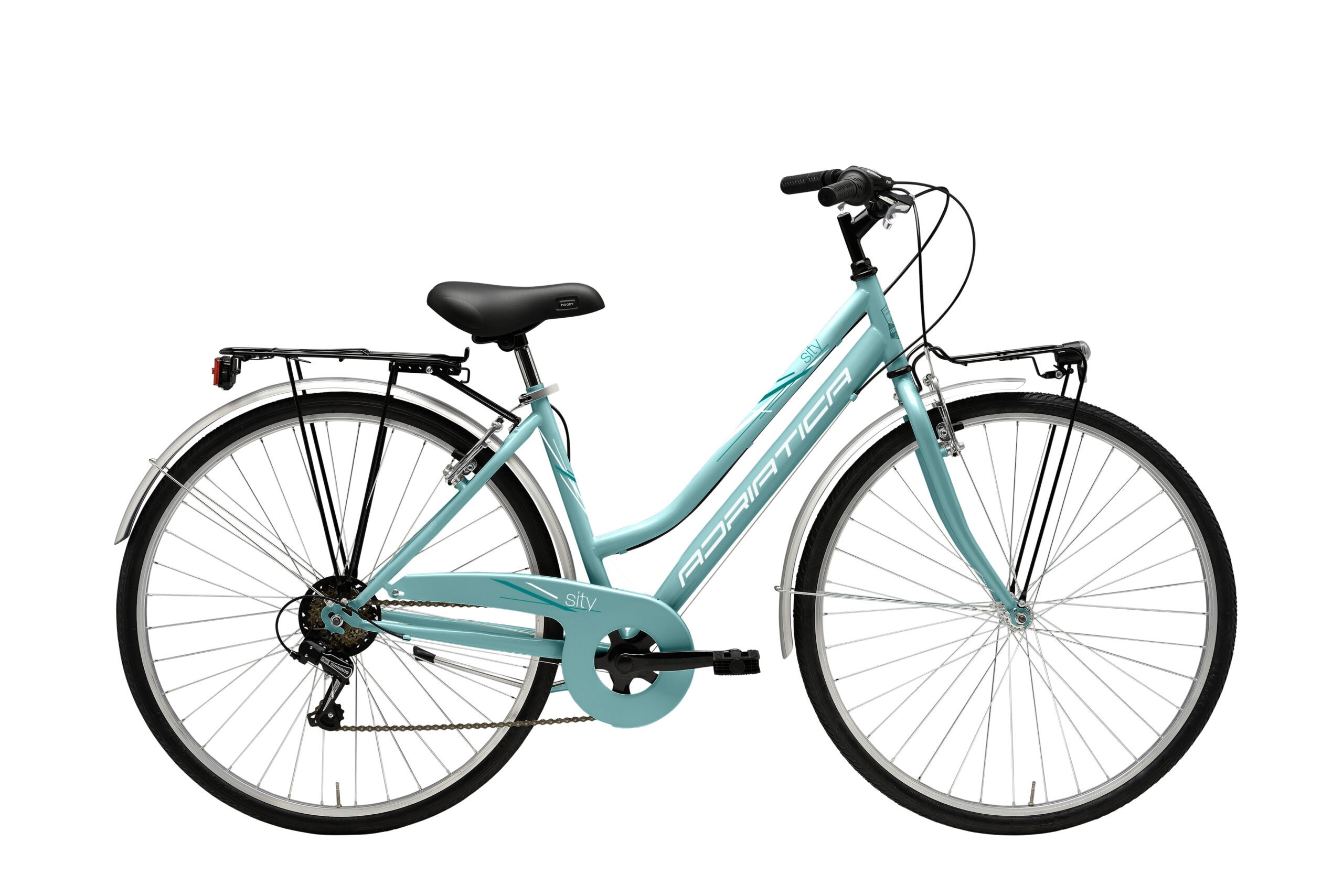 Adriatica Cityfahrrad 28 Zoll MOVIE Lady, aquamarin - Bild 1